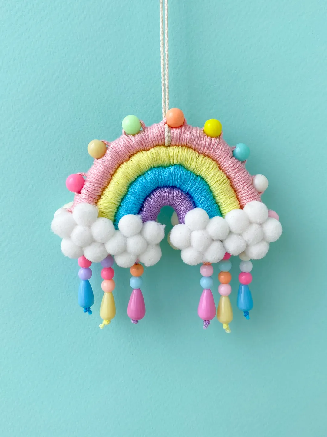 Pastel car charm, Car accessories boho, Cute car hanging for women, Kawaii room decor