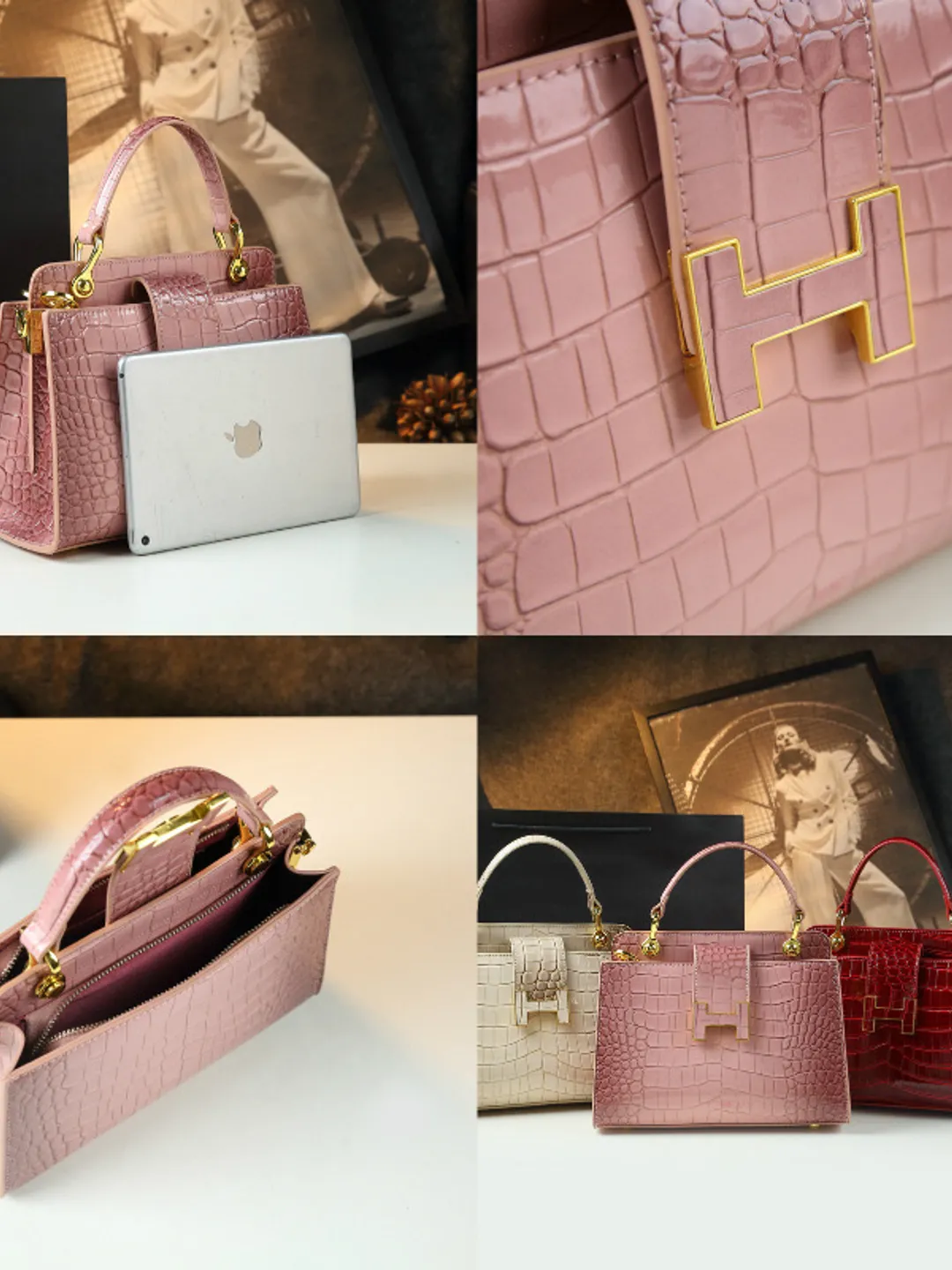 Celestia Classic Carryall – Sophisticated Vegan Leather Handbag