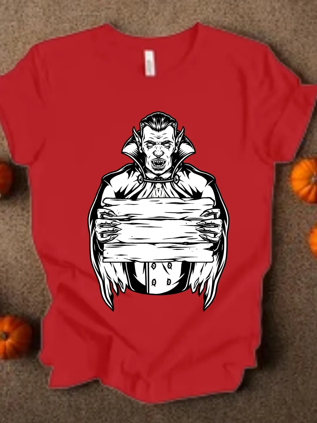 Dracula Graphic T-Shirt | Vintage Vampire Halloween Tee