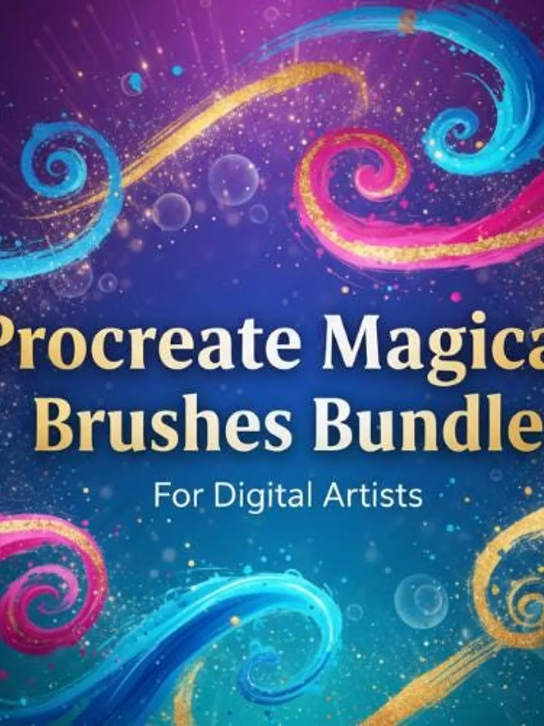 Procreate Magical Brushes Bundle for iPad Artists & Designers | Glow, Sparkle, Fantasy and Light Effects