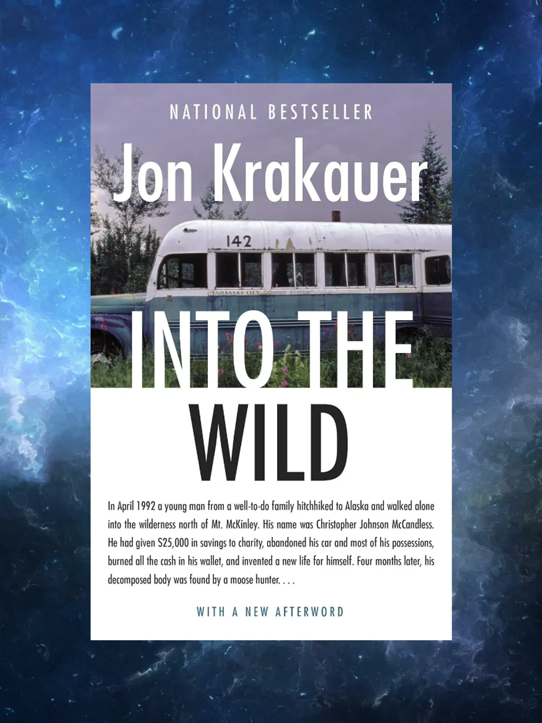 Into the Wild / by Jon Krakauer / Digital Book, image size:1080x1440