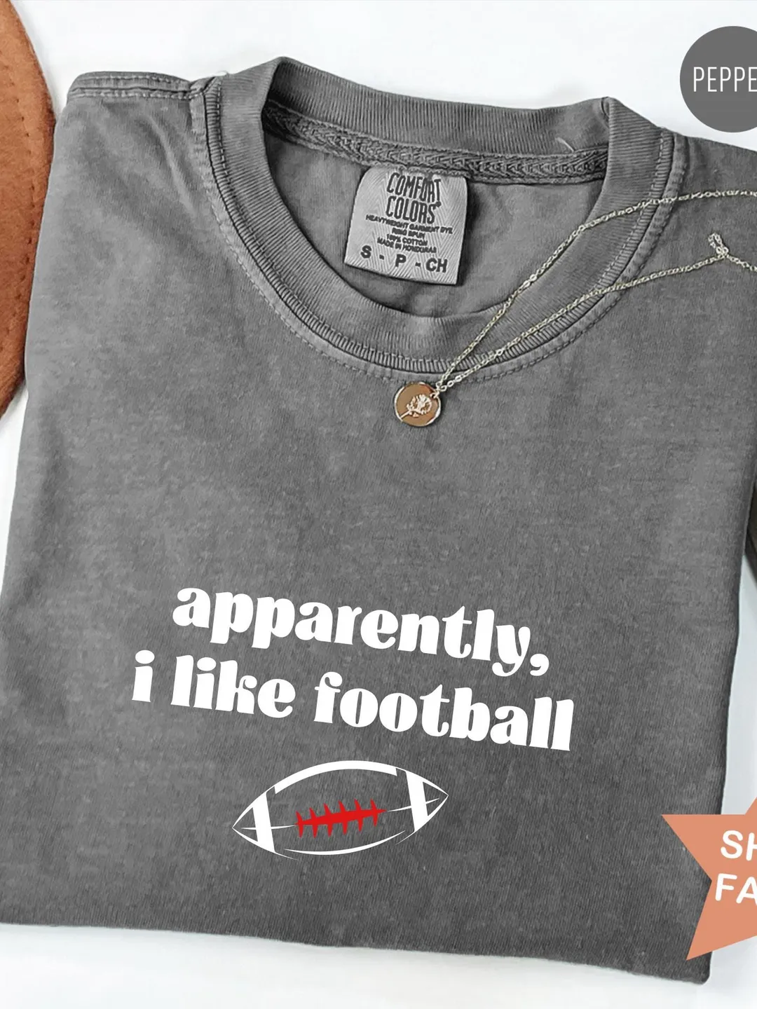 Football Season T-Shirt, Comfort Colors® , Soft Cotton (Unisex S-3XL)