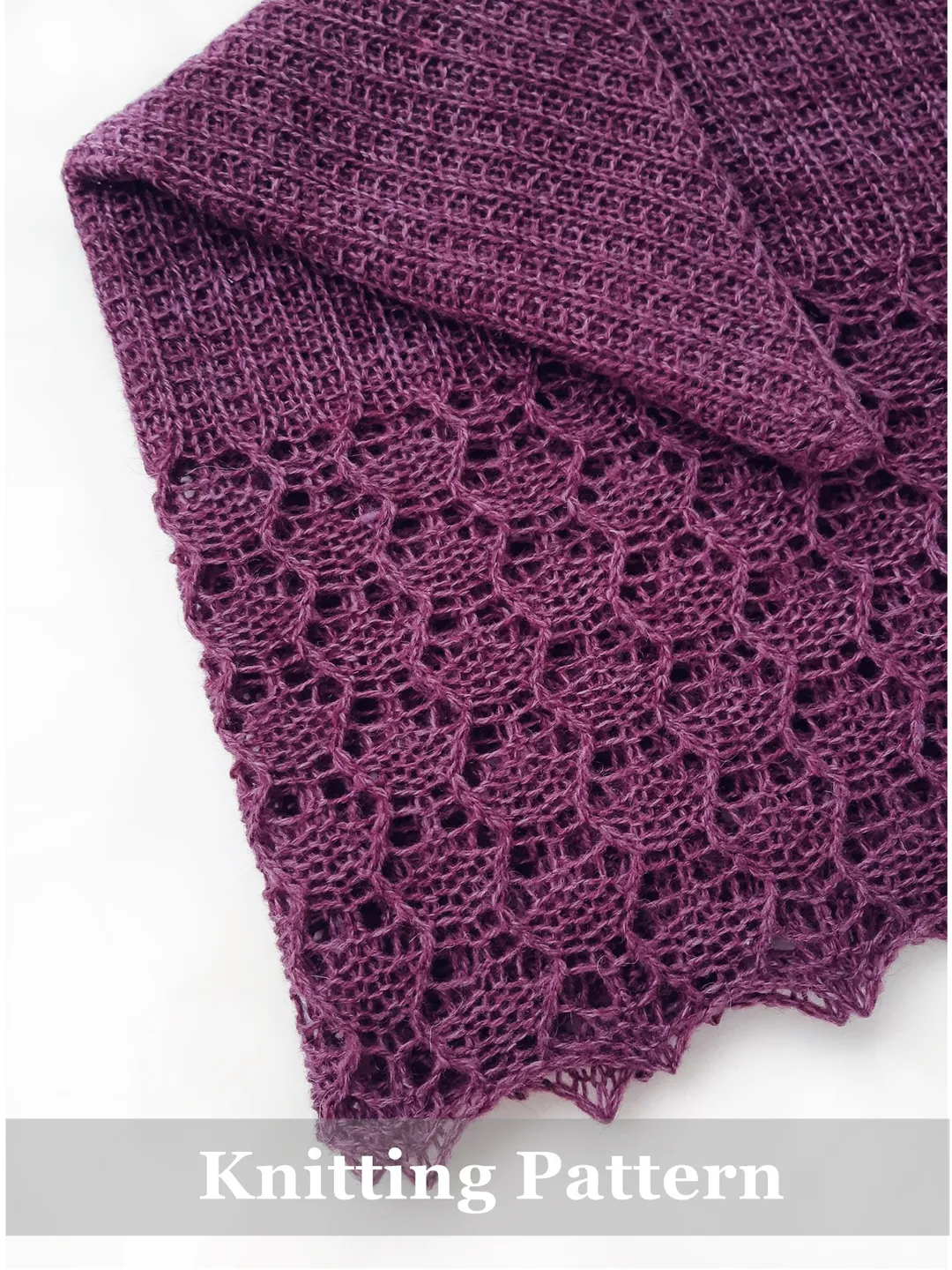 Visit Shawl Knitting Pattern PDF