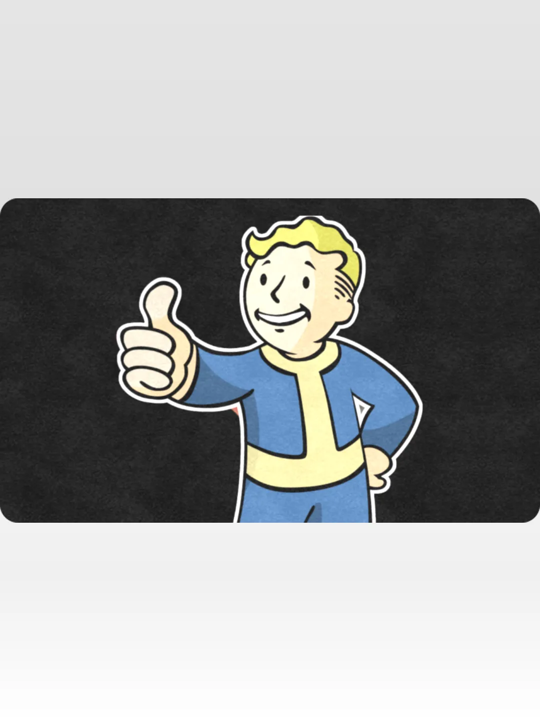 Fallout Doormat, Welcome Mat