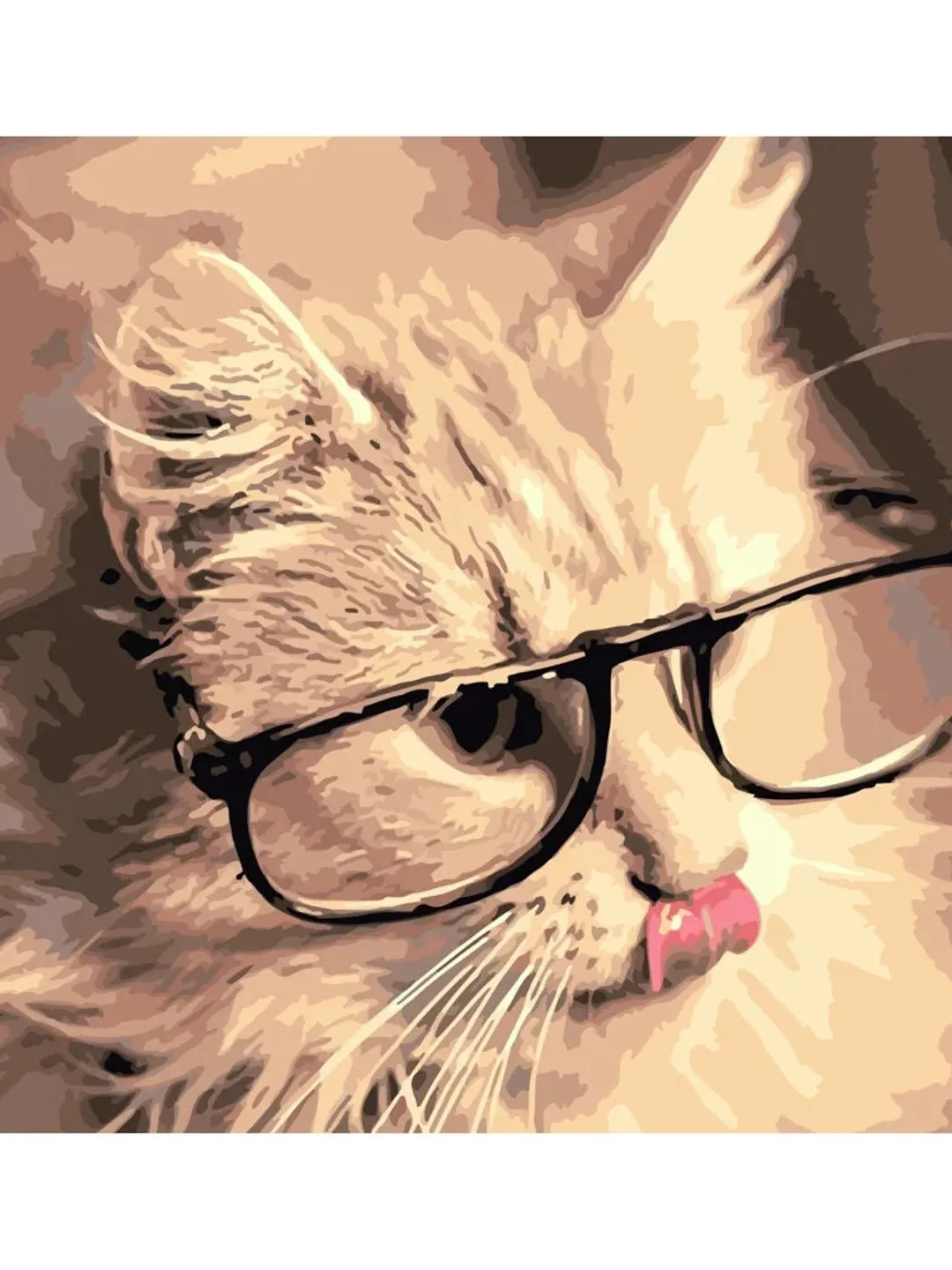 Image of a cat,black cat painting,painting kitten by numbers,paint by numbers,favorite pet,production of Ukraine,cat as a gift,cat eyes