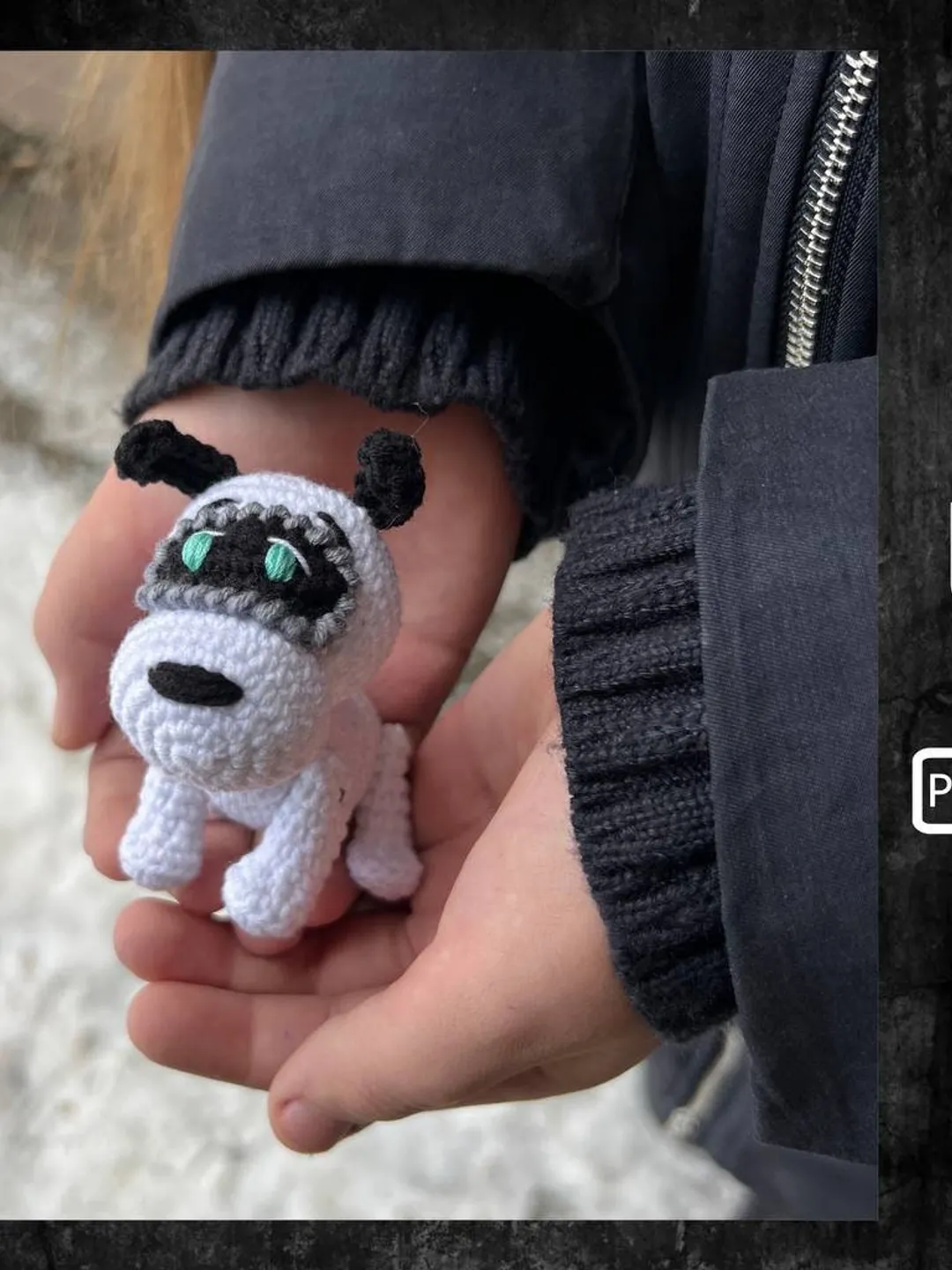 Pdf Crochet Amigurumi Robot Dog Pattern, Keychain Amigurumi Pattern, CROCHET PATTERN ONLY, crochet pattern, amigurumi tutorial, robot doll