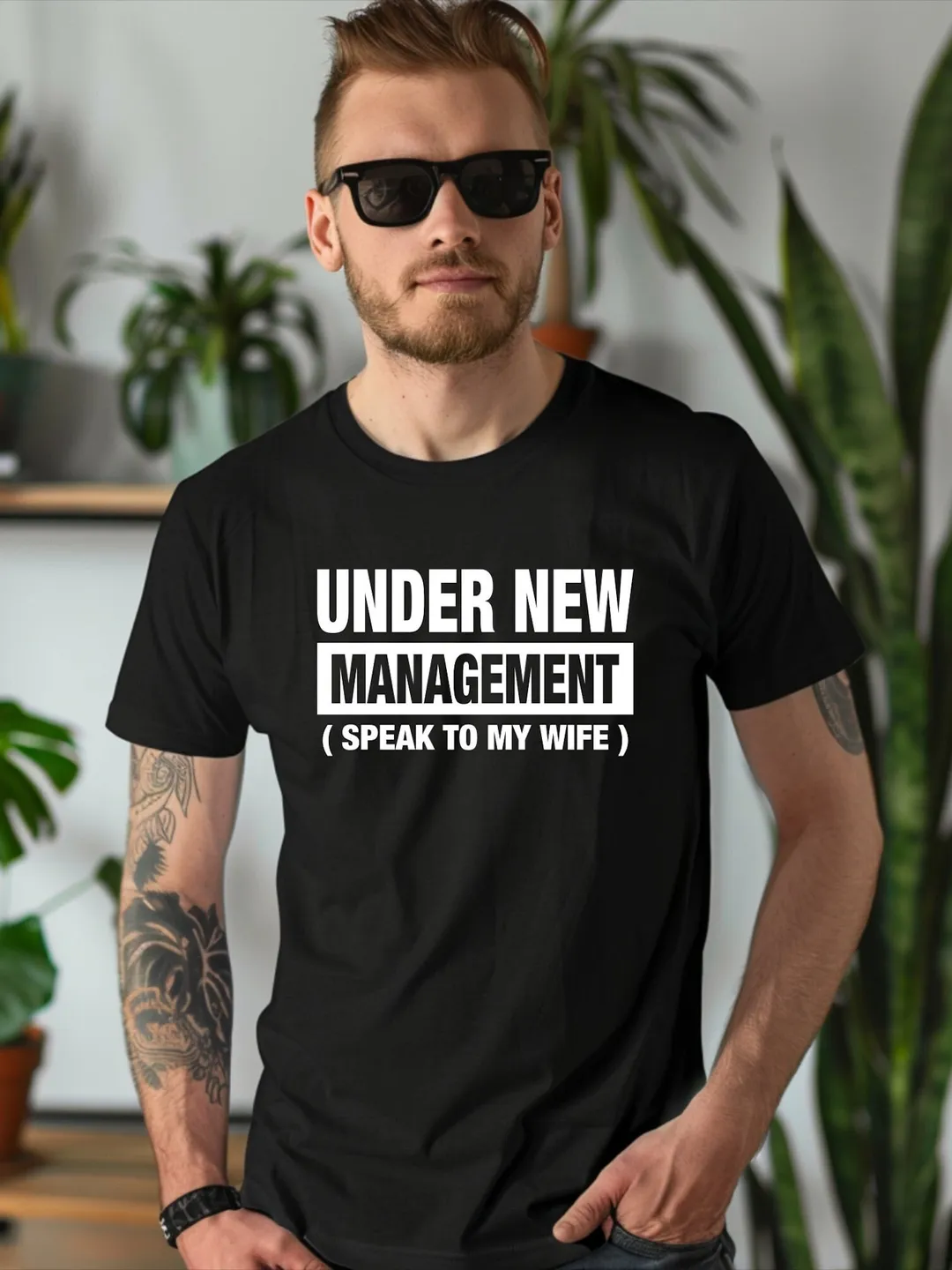 New Husband Shirt, Funny Wedding Tee (Soft Cotton Blend)