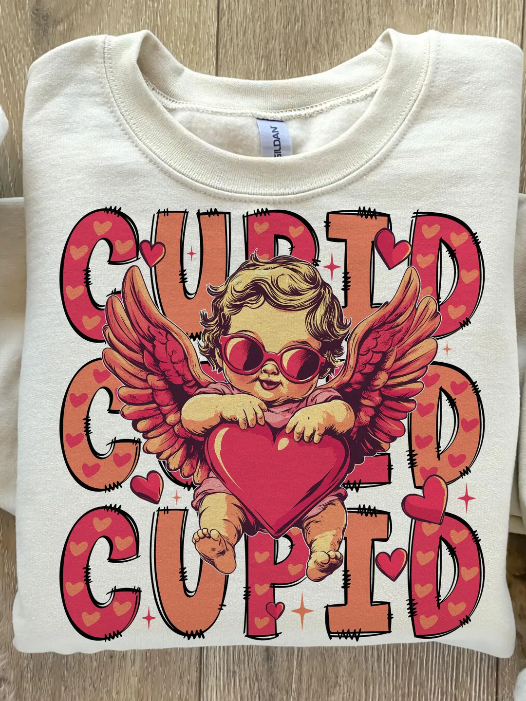 Retro Cupid Funny Valentines Day PNG, Retro Valentine Shirt Design ...
