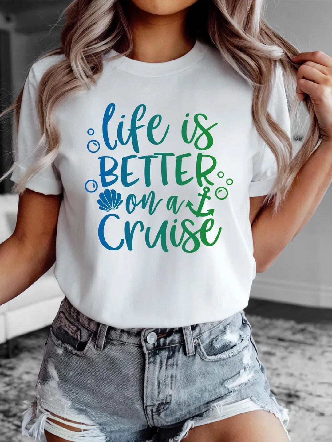 Life is Better on a Cruise T-Shirt: Summer Vacation Tee