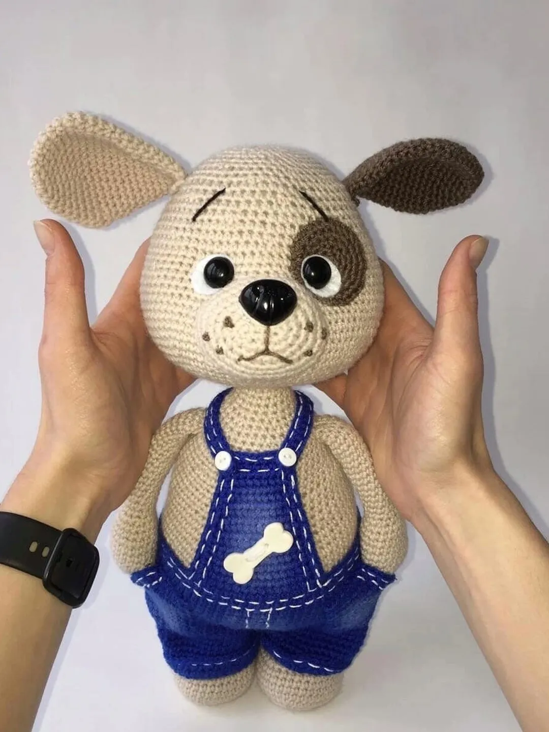 Digital Download - PDF. Crochet pattern Dog. DIY amigurumi toy tutorial