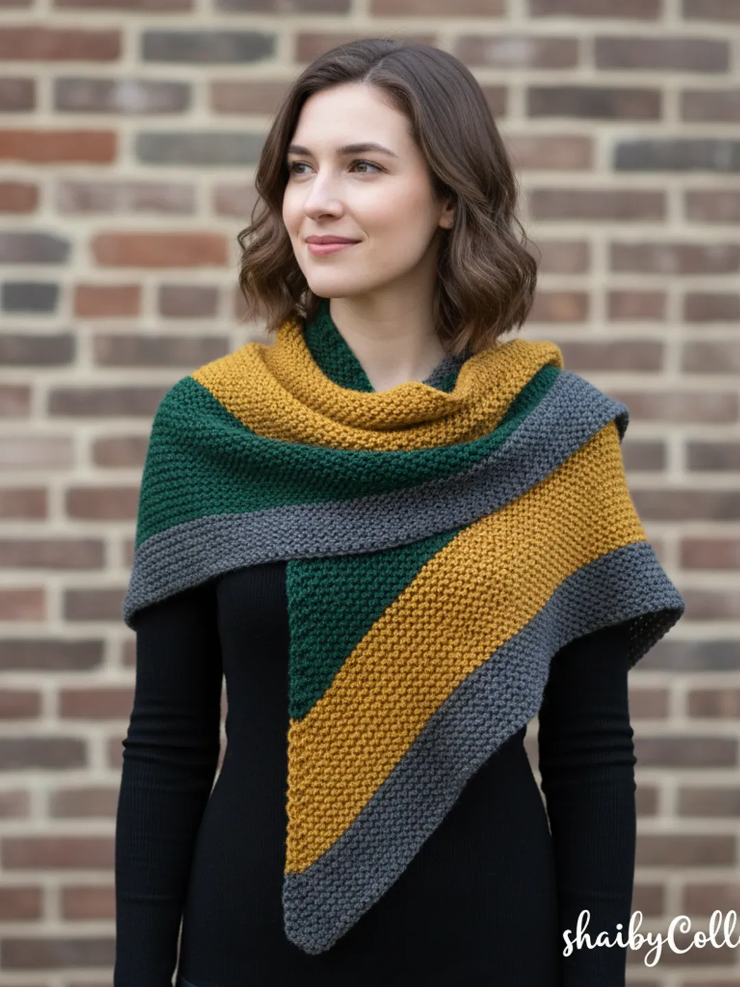 Outlander Claire's Rent Shawl Knitting Pattern | Knit Shawl Pattern | Triangle Shawl (PDF Download)