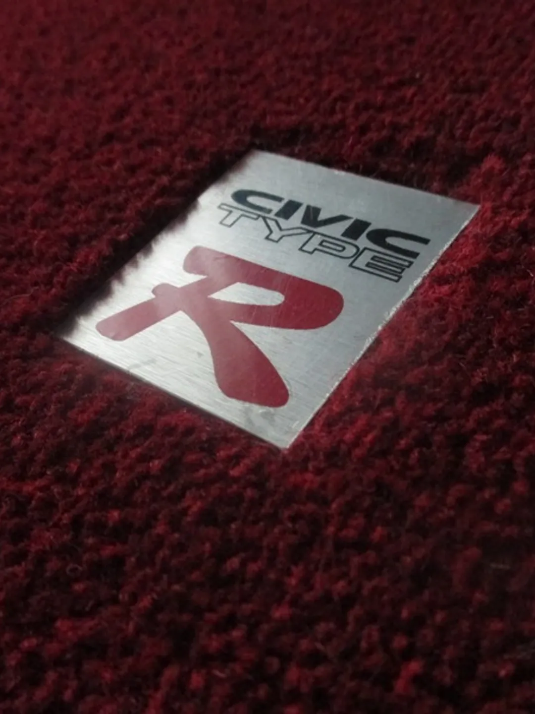 Ep3 Red Type-r Front Carpet Set Floor Mats 2 Pc for LHD 01-05