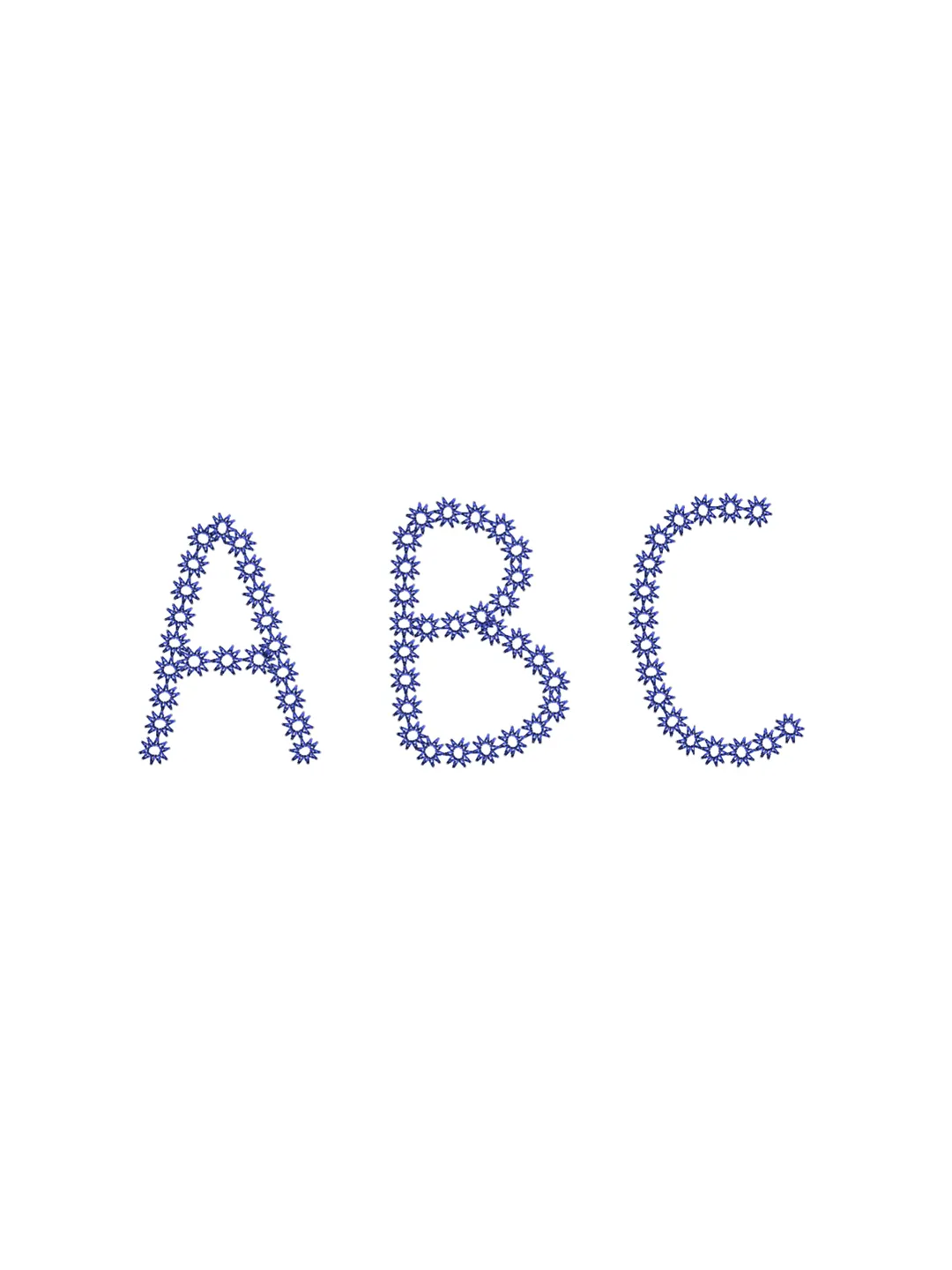 Font machine embroidery design,Script embroidery font,2 sizes Instant Download-20