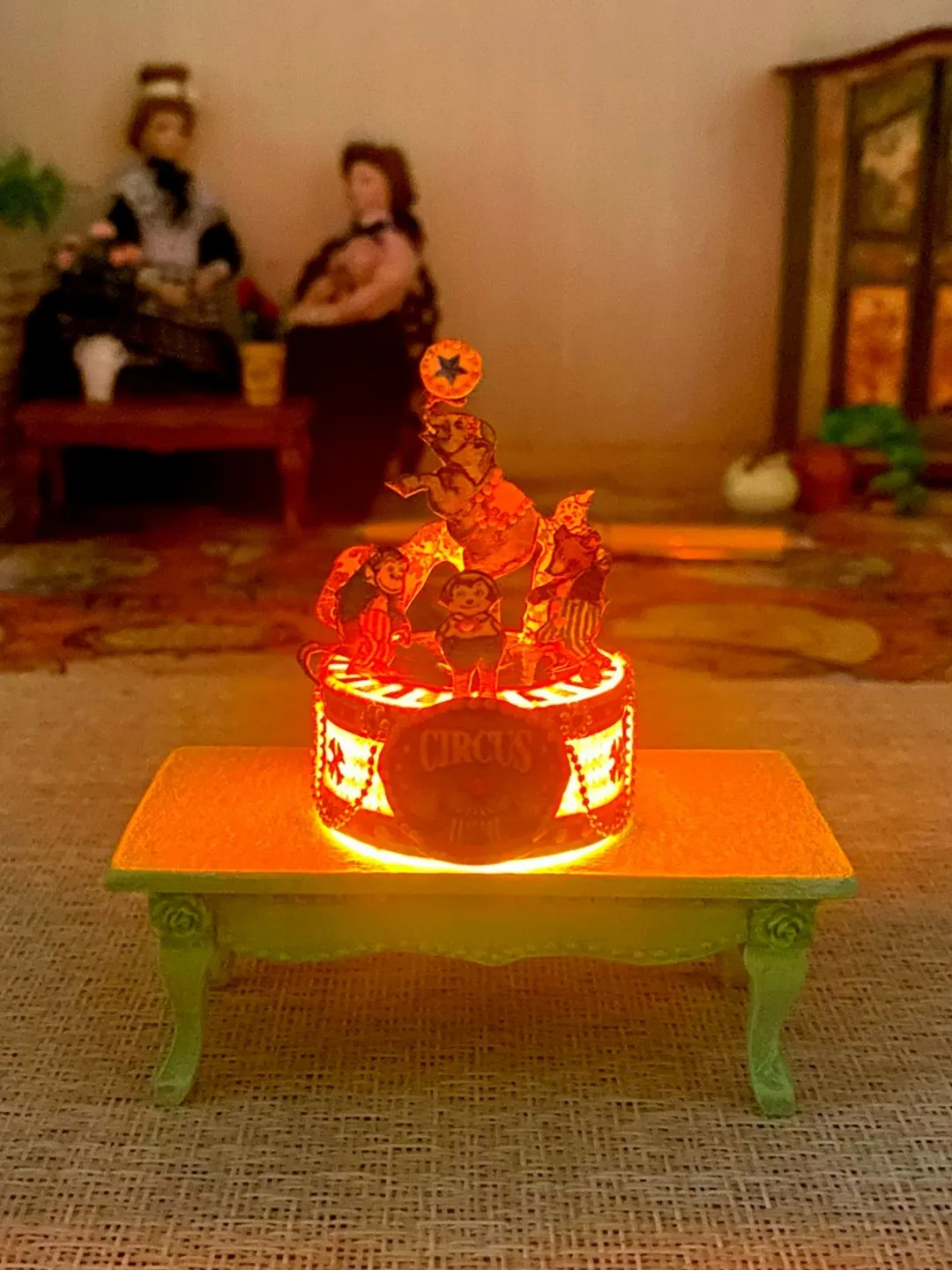 DIGITAL DOWNLOAD FOR PRINT. TUTORIAL.Video master class on creating a puppet circus.1:12