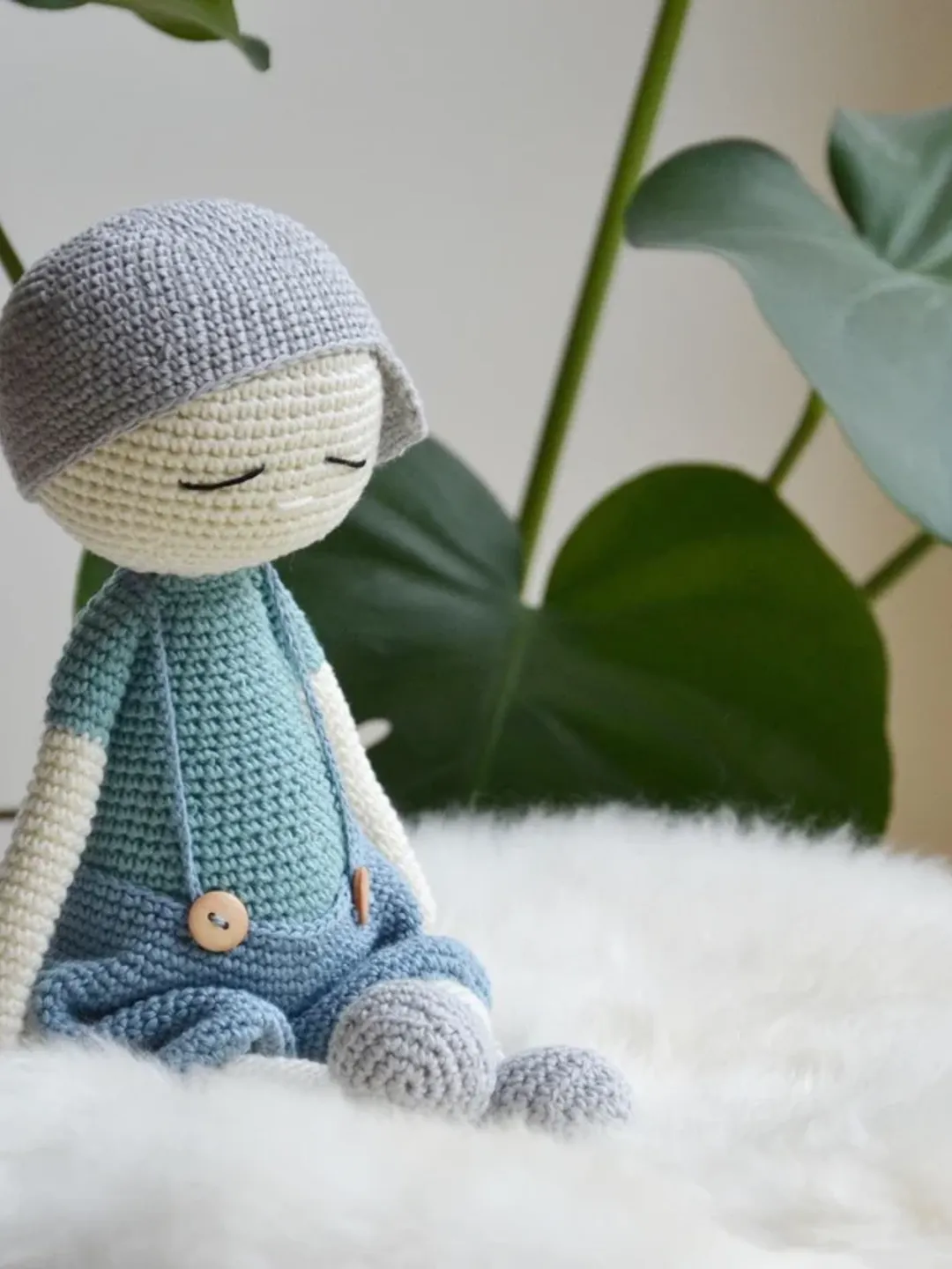 Elliot Doll Crochet Pattern PDF, Boy Doll Amigurumi Pattern, Crochet Doll Pattern, Cute Boy Doll, Baby Cotton Doll, Baggy Pants Doll, Crochet Toy Pattern, Intermediate Amigurumi