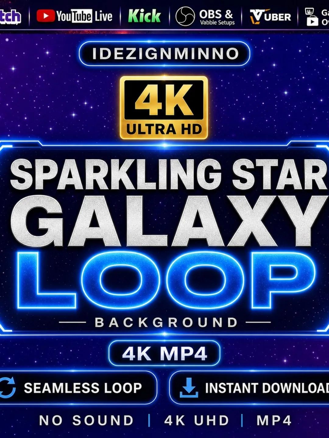Digital Abstract Animated Background Loop | Seamless Modern Motion ...
