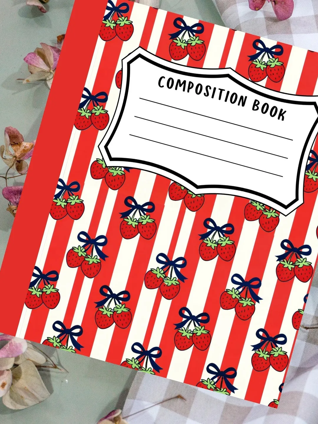 Composition Notebook Covers Bundle, Canva Editable Back to School ...