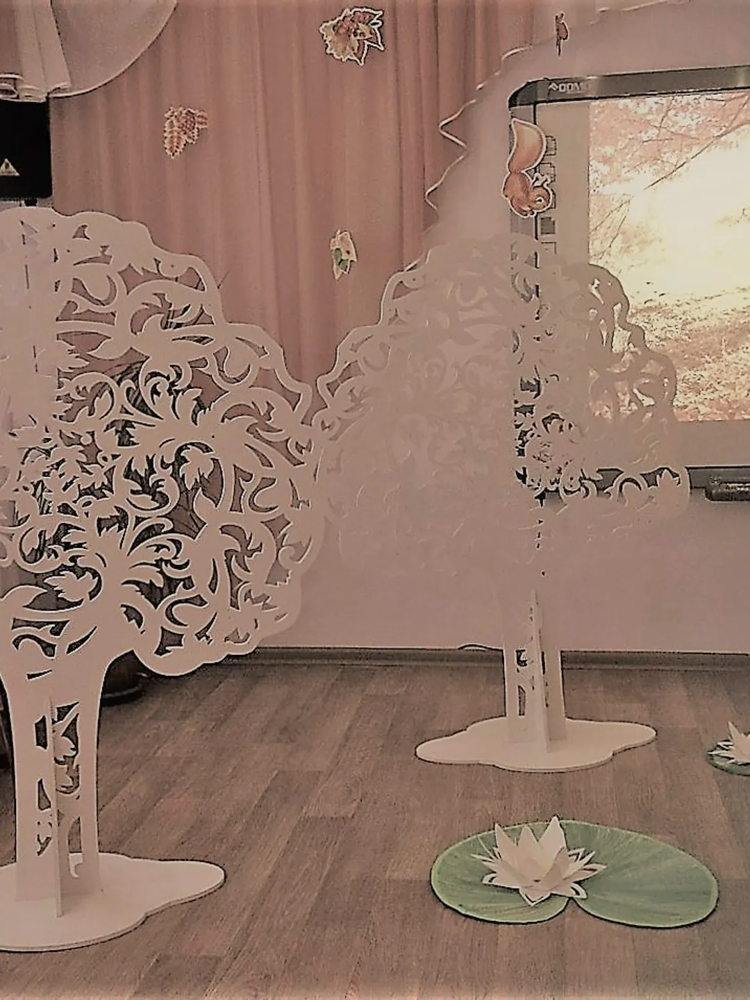 Digital Template Cnc Router Files Cnc Tree Files for Wood Laser Cut Pattern