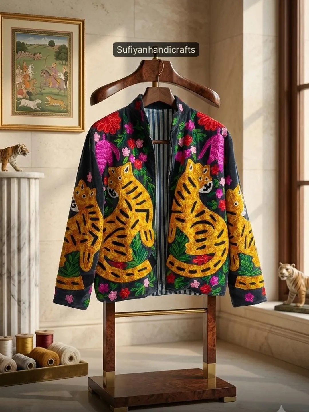 Tekken 8 Jin Kazama Phoenix Souvenir Jacket, Limited Edition Satin