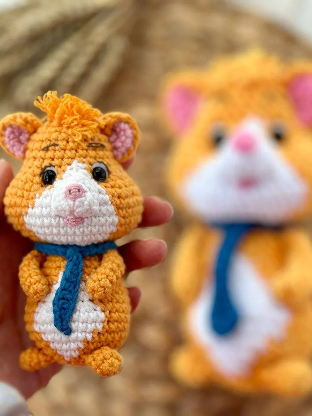 Crochet pattern hamster - Amigurumi pattern pet toy - Pdf English tutorial