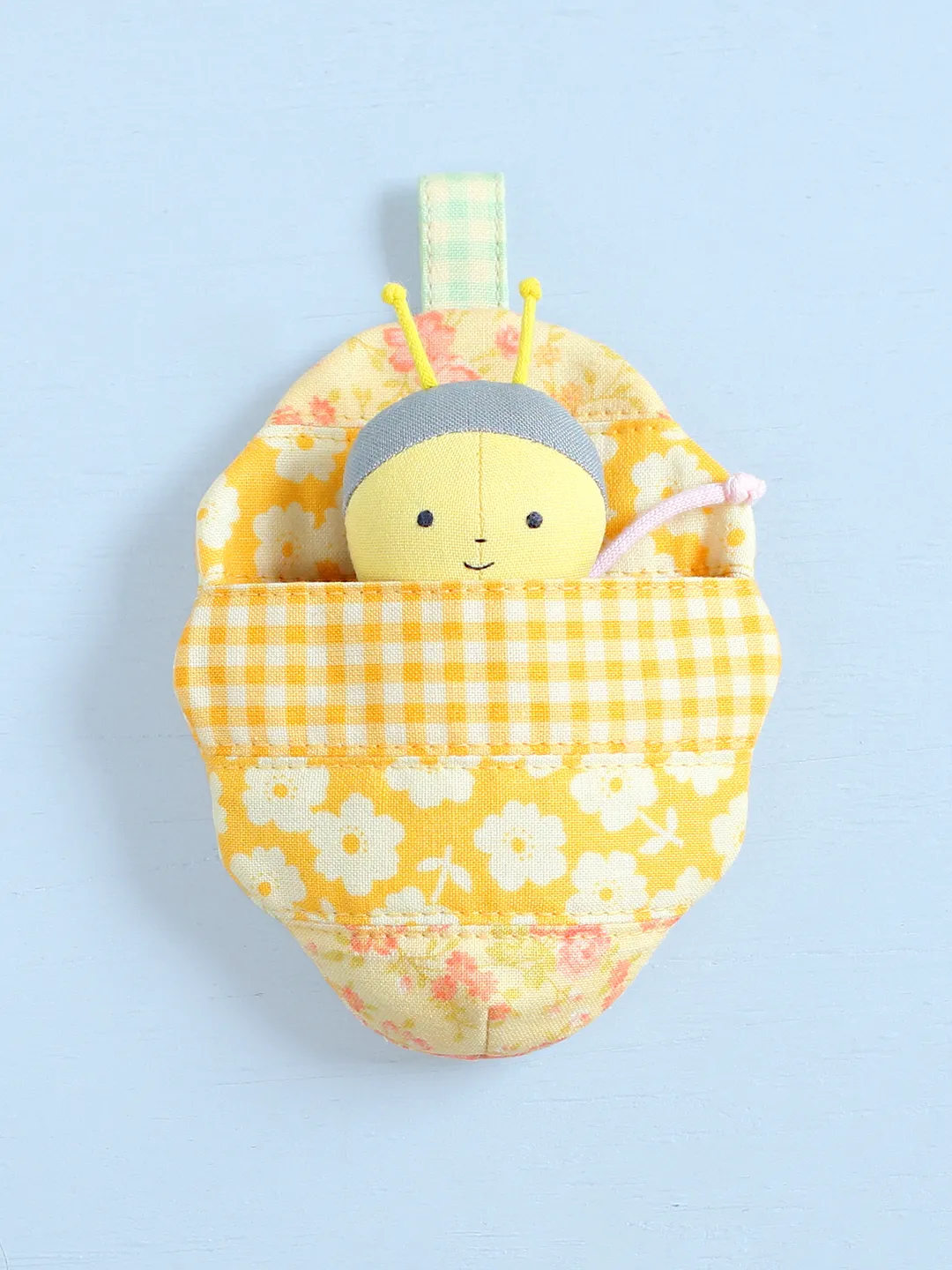 PDF Pocket Bee Stuffed Animal Sewing Pattern