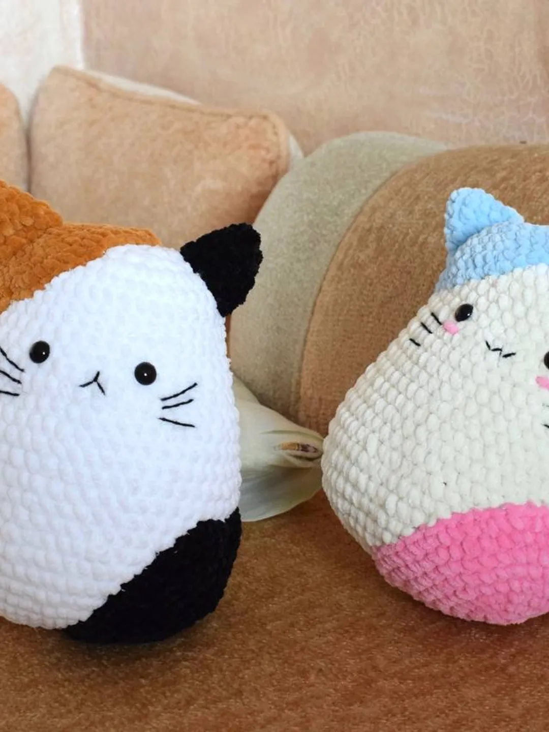 Crochet cat pattern Amigurumi kitty pattern Crochet kitty tutorial