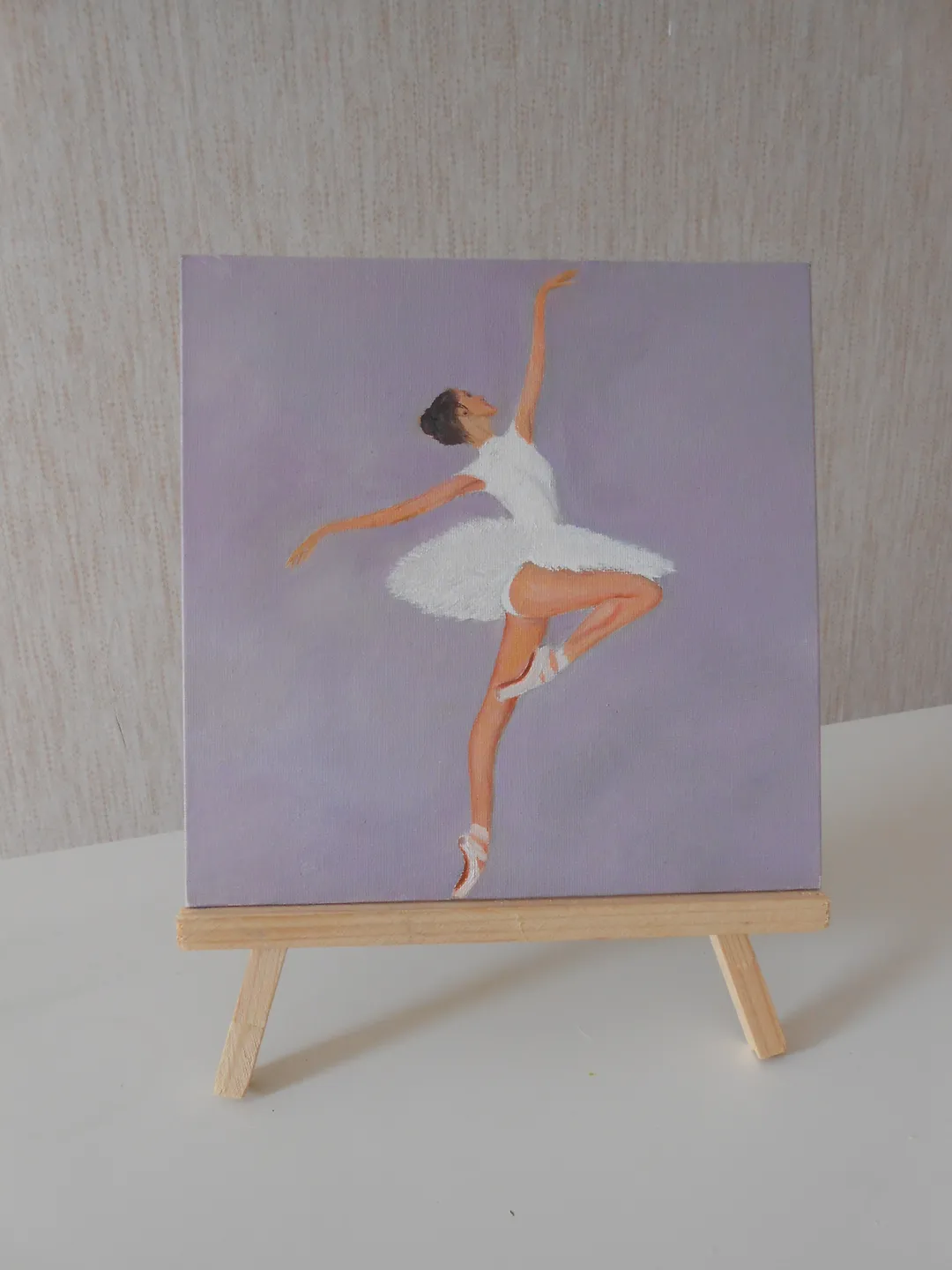 Ballerina. Original oil painting