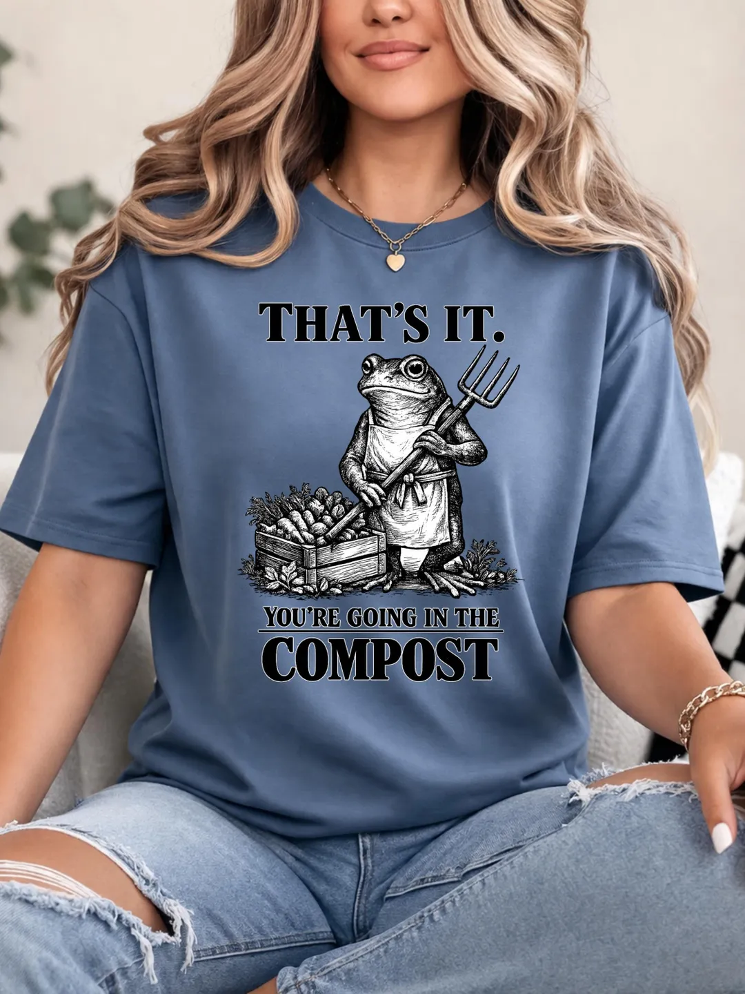 That's It You're Going In The Compost PNG: Gardening Humor Compost ...