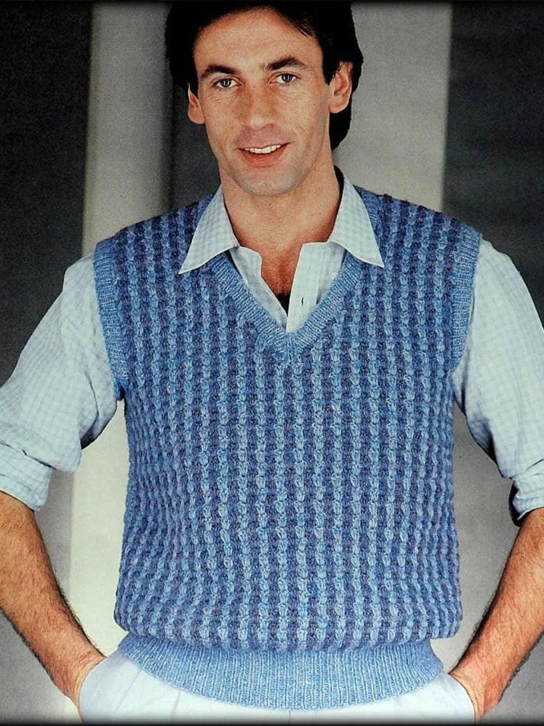 Men waistcoat crochet pattern, easy waistcoat crochet pattern, men sleeveless sweater pattern pdf instant download