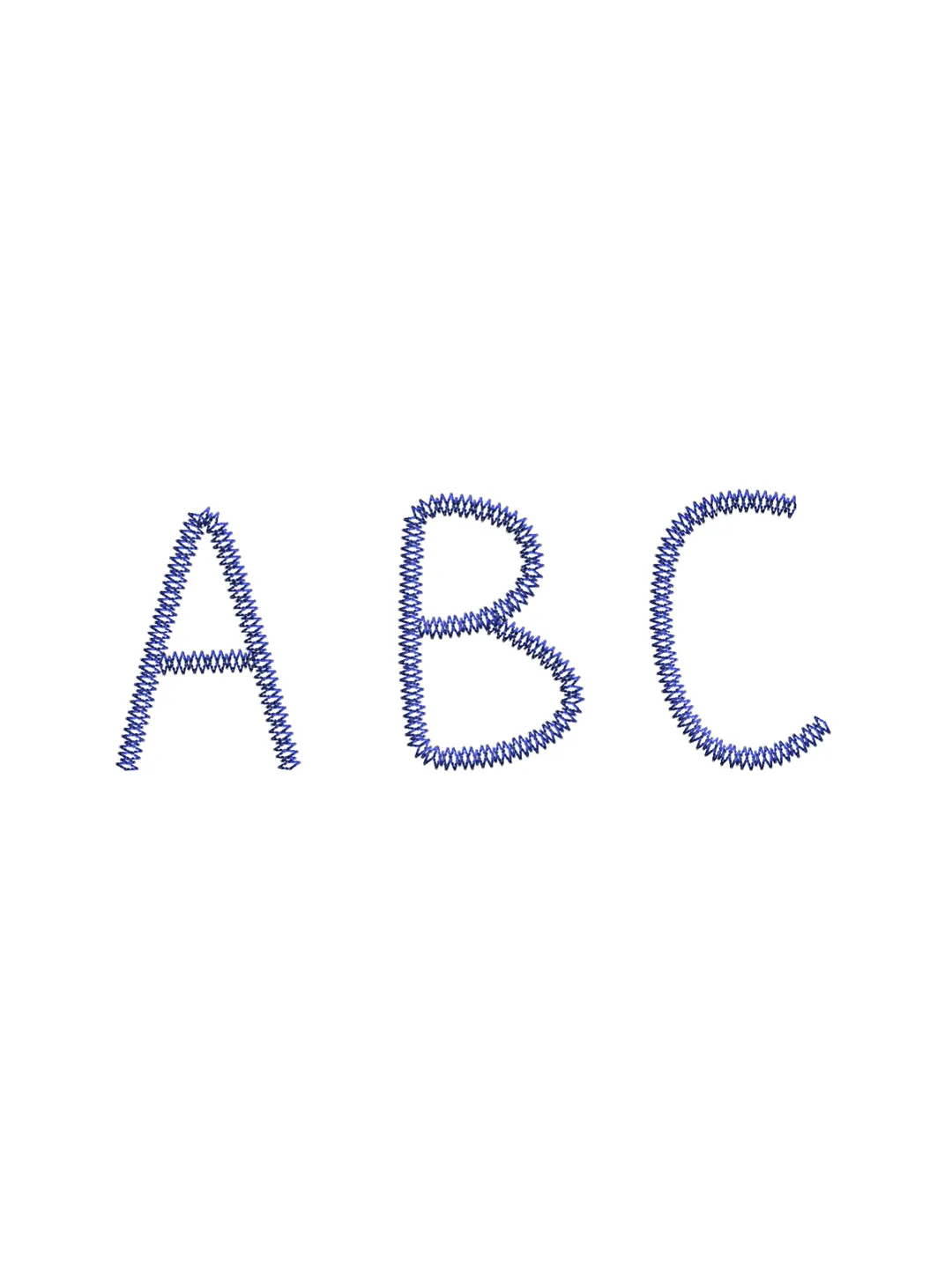 Font machine embroidery design,Script embroidery font,2 sizes Instant Download-17