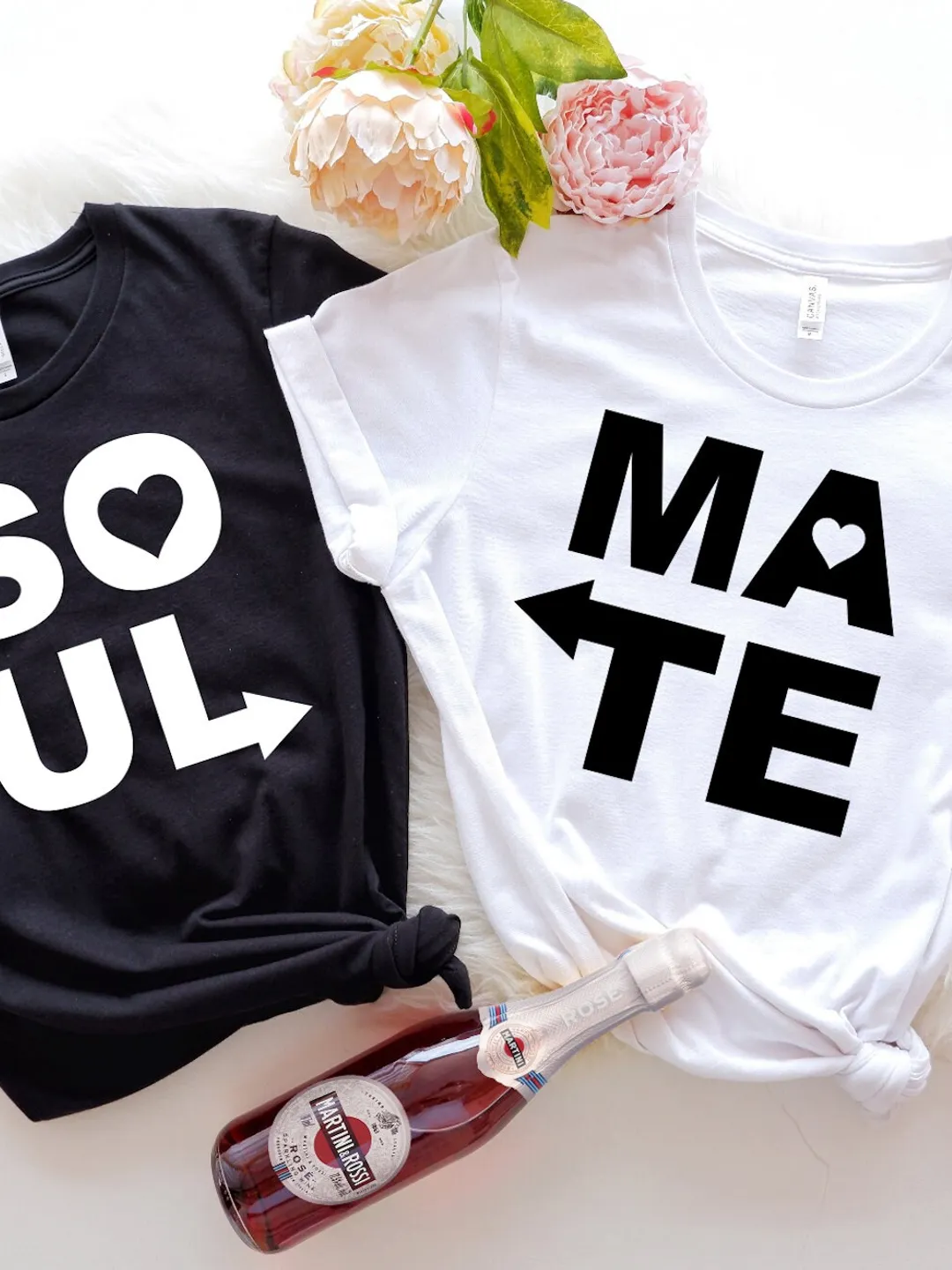 Valentine's Day Shirts: Matching Soul Mate Tees - Couples Style