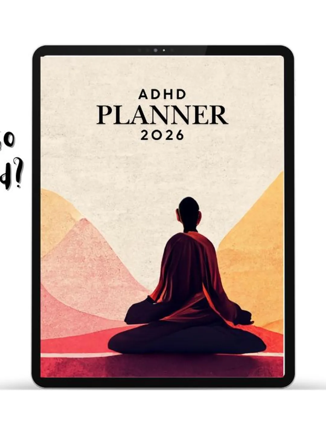ADHD-Friendly Digital Planner 2026 | Gentle Productivity Planner for ...