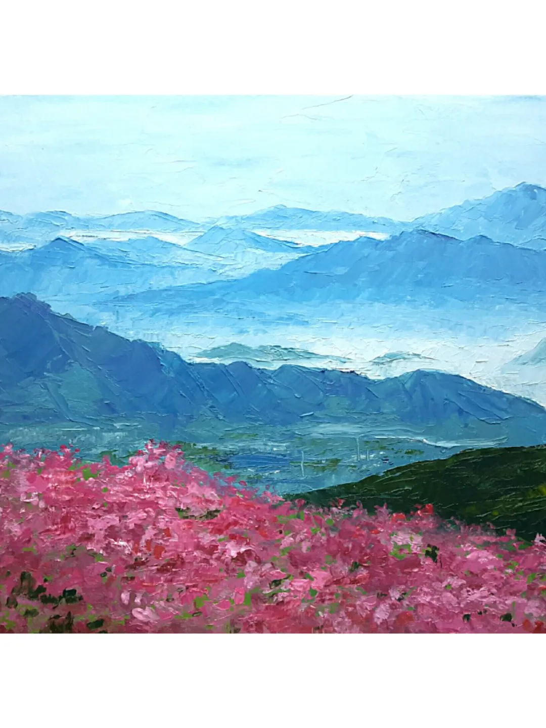 Mountain Landscape Original Oil Painting MADE TO ORDER