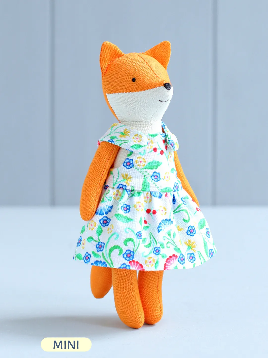 PDF Mini Fox Stuffed Animal Sewing Pattern