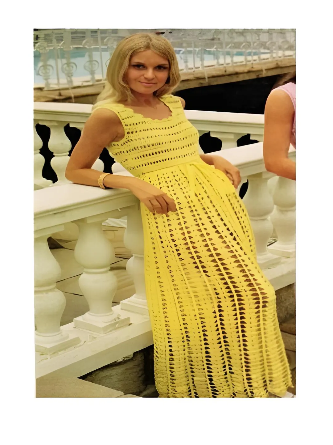 Dress crochet pattern, long dress crochet pattern, summer dress crochet