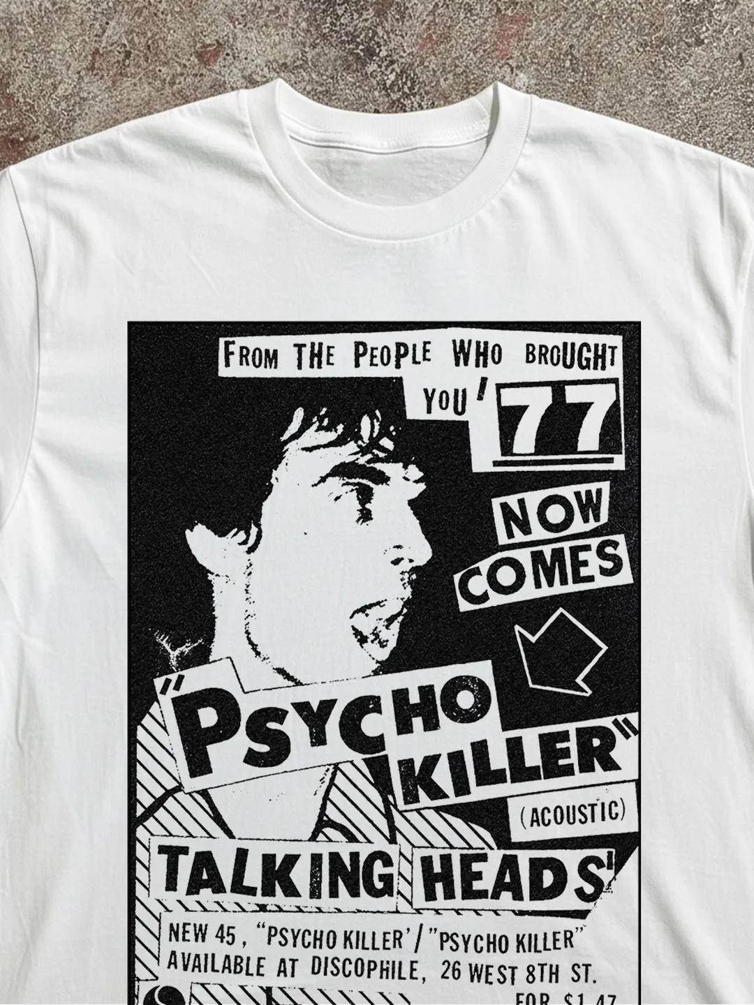 Vintage Talking Heads Shirt David Byrne Big Suit Stop Making Sense Tee