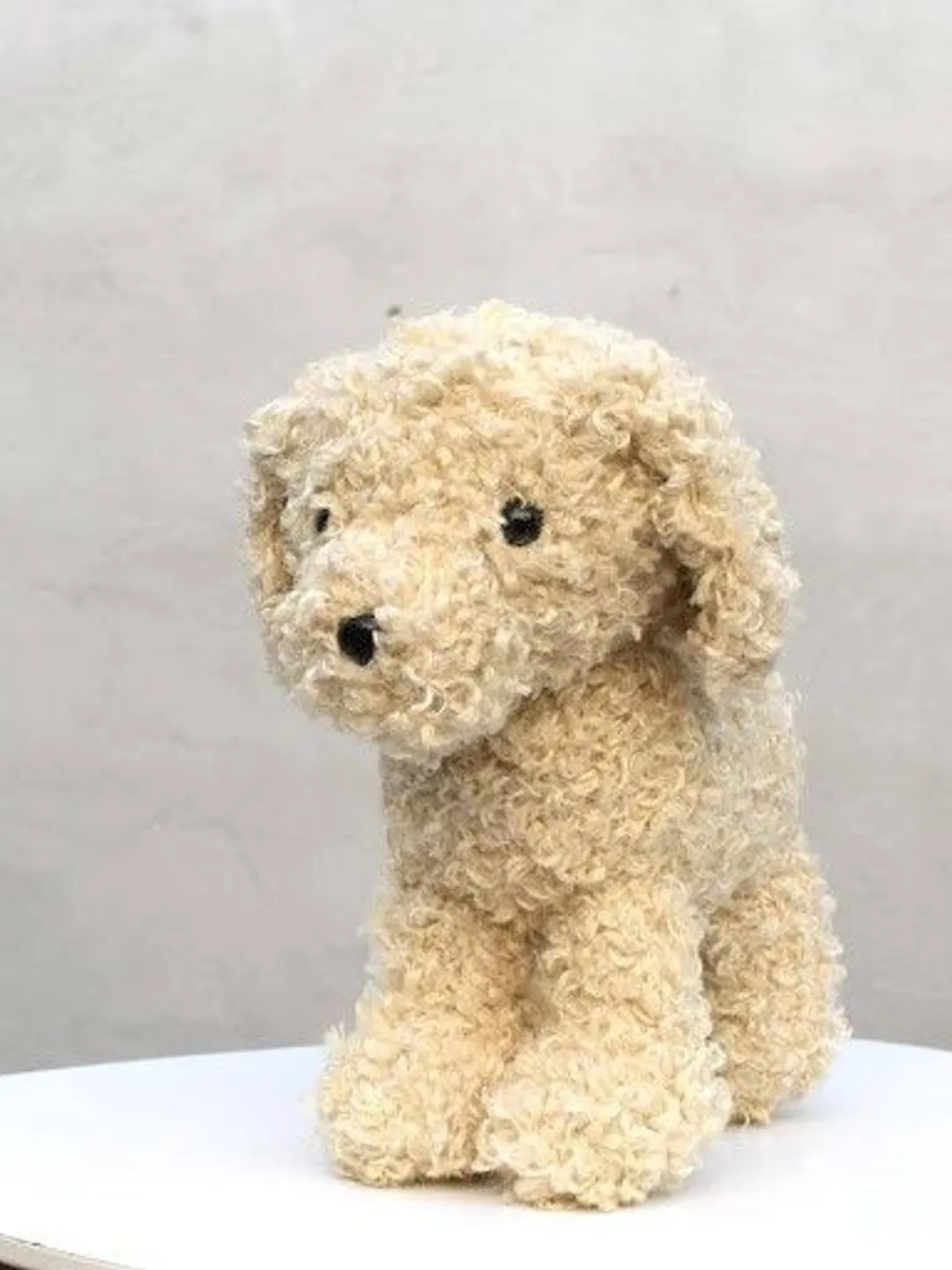 Doodle Dog Crochet Amigurumi Pattern PDF, Cute Crochet Dog Pattern, Fluffy Stuffed Animal Toy, Cuddle Dog DIY, Intermediate Crochet Pattern