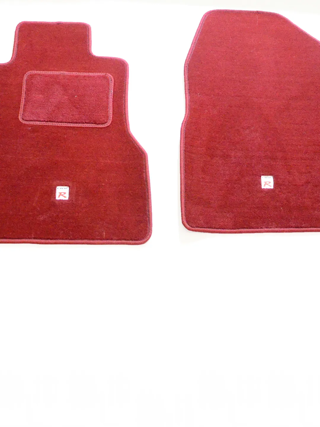 Ep3 Red Type-r Front Carpet Set Floor Mats 2 Pc for LHD 01-05