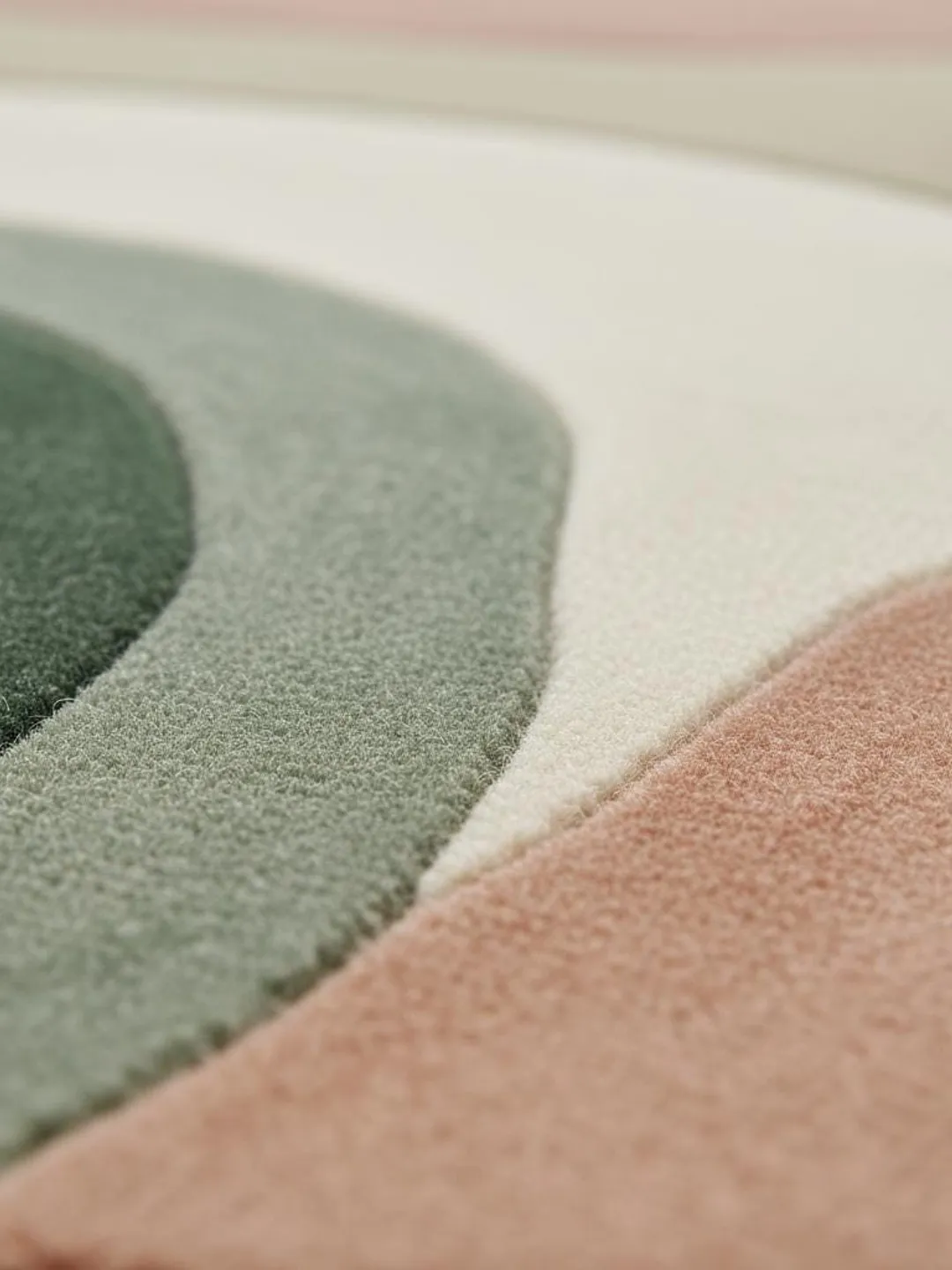 Abstract Color-Block Area Rug: Mid-Century Modern Geometric Carpet Teppich