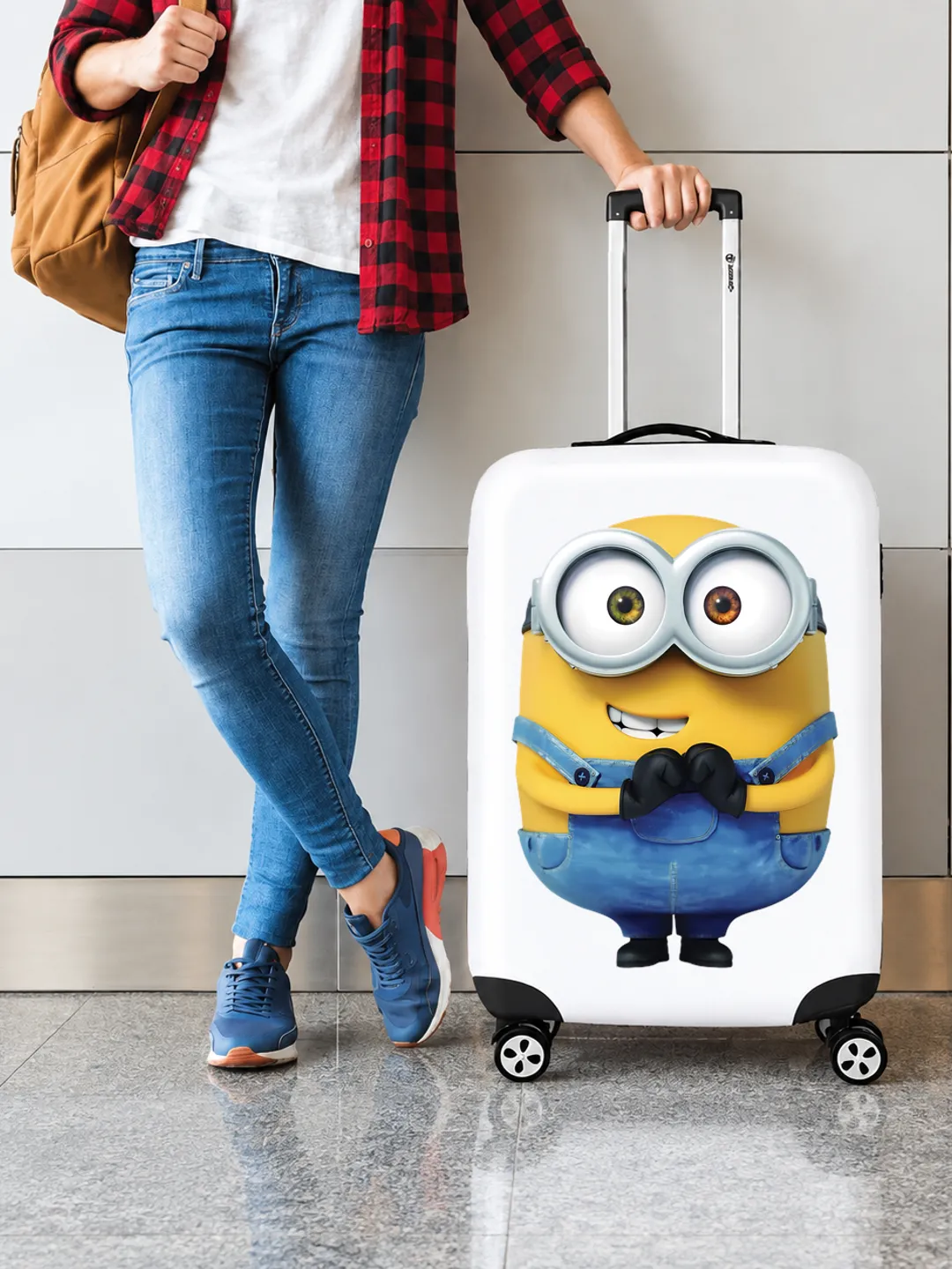 Minion Luggage Cover