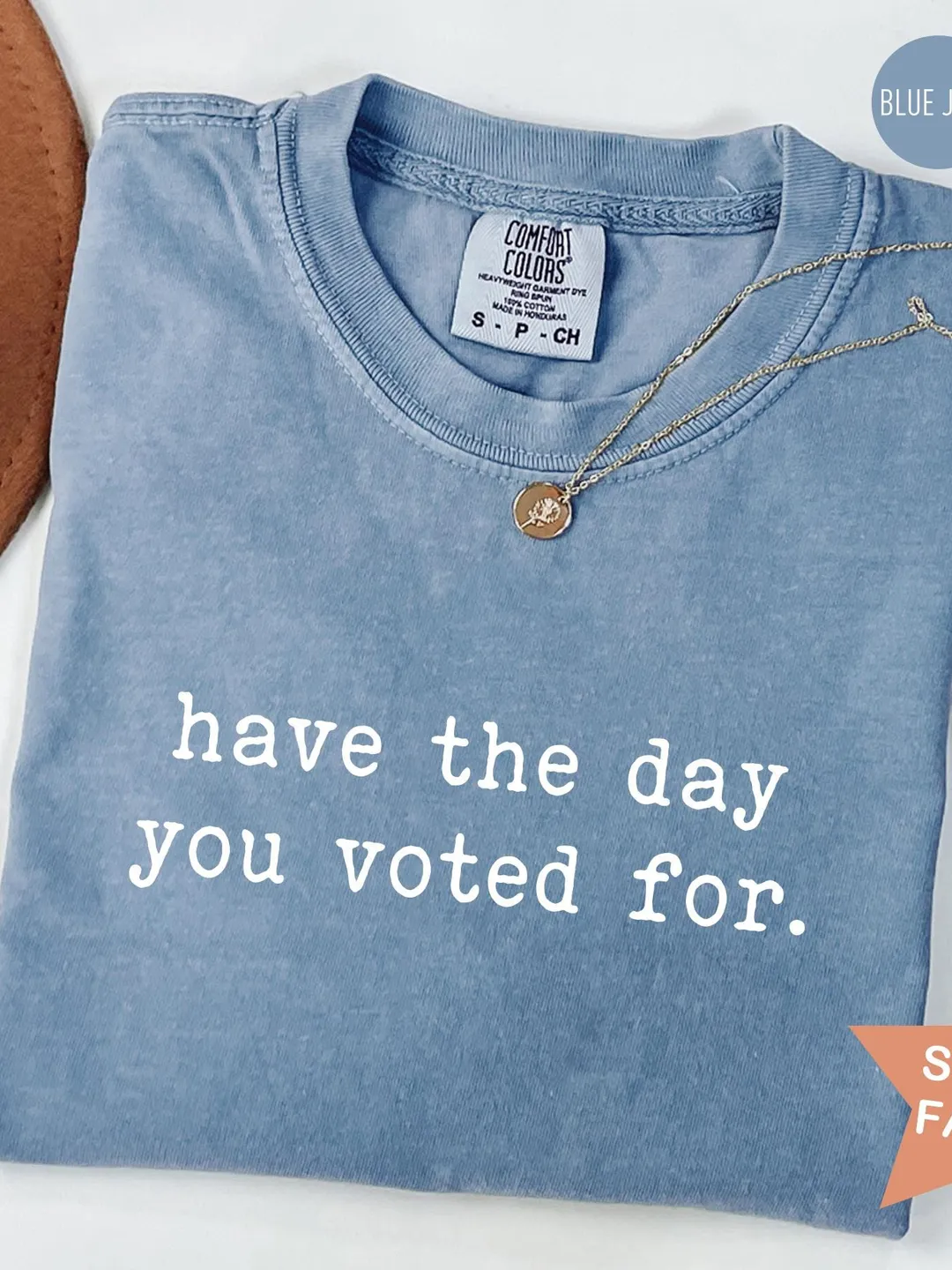 Comfort Colors® Have the Day You Voted For Shirt, Sarcastic Political Shirt, Election Shirt, Funny Voting Tee, Political Satire Shirt