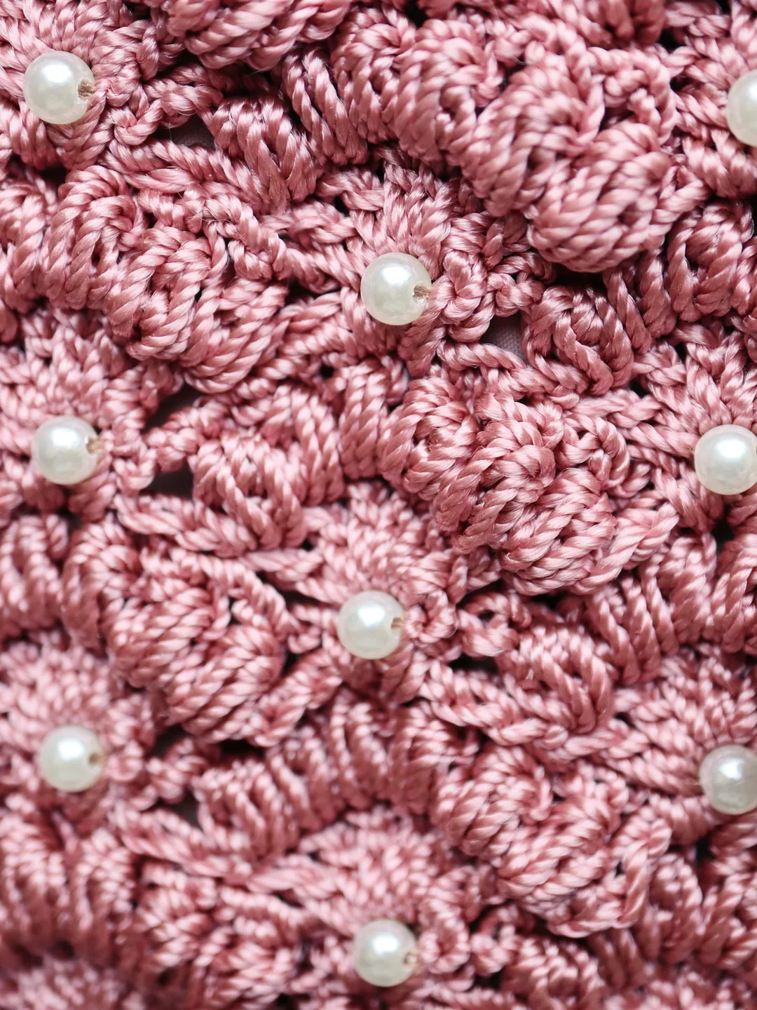Crochet Book Cover Pattern, Puff Stitch Shell Fan Design, with Pearls ...