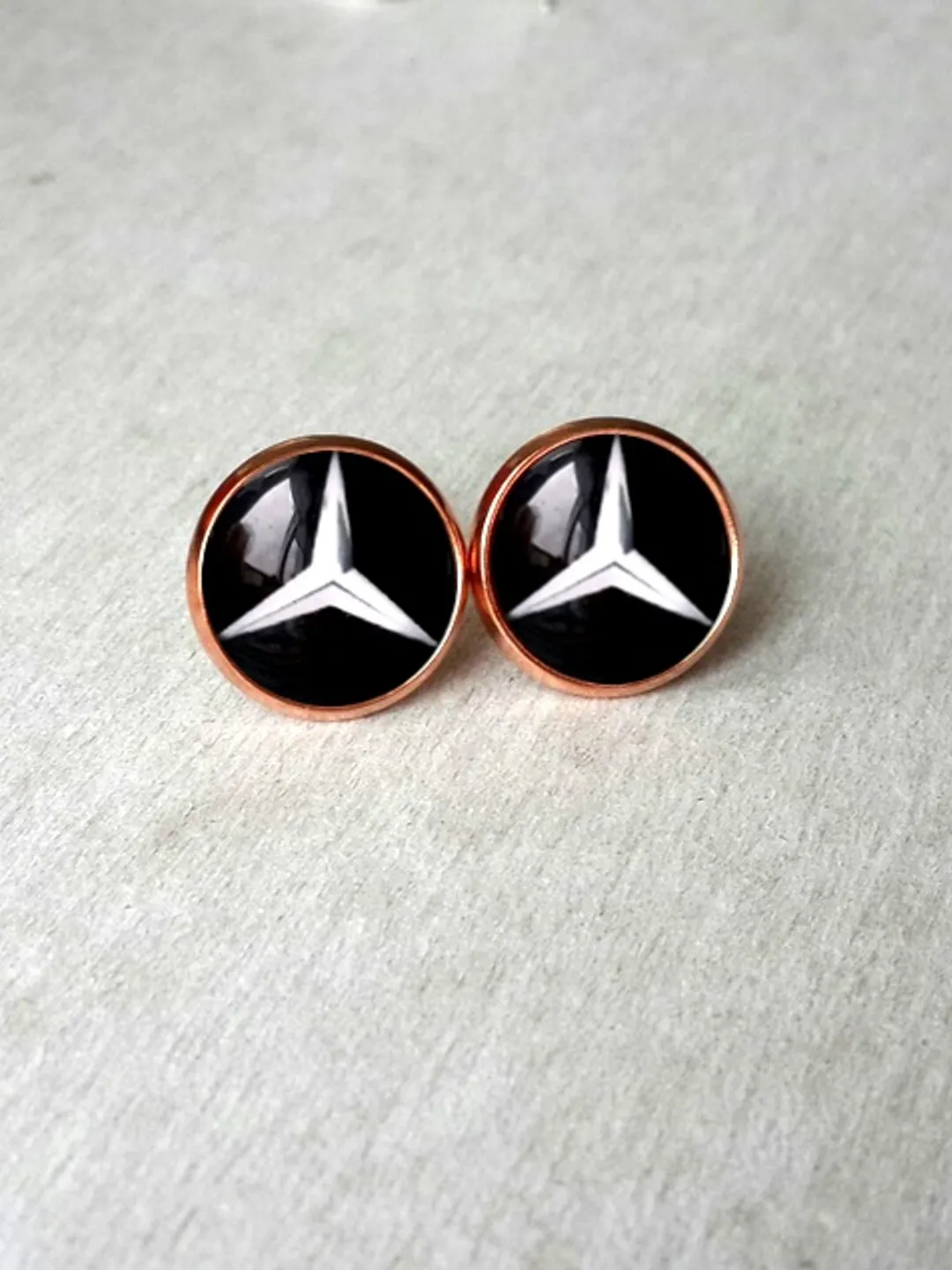 Mercedes Earrings, Mercedes Studs