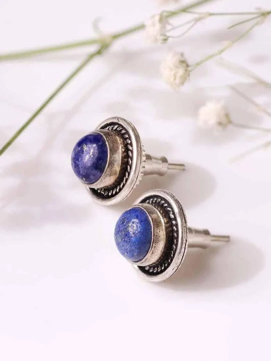 Sterling Silver 925 Square Shaped MOONSTONE Gemstone Drop Earrings 4.9g