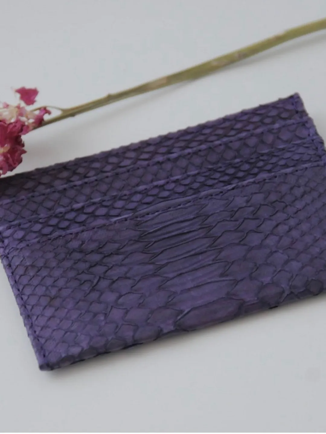 Genuine python skin creditcards holder | business cads holder