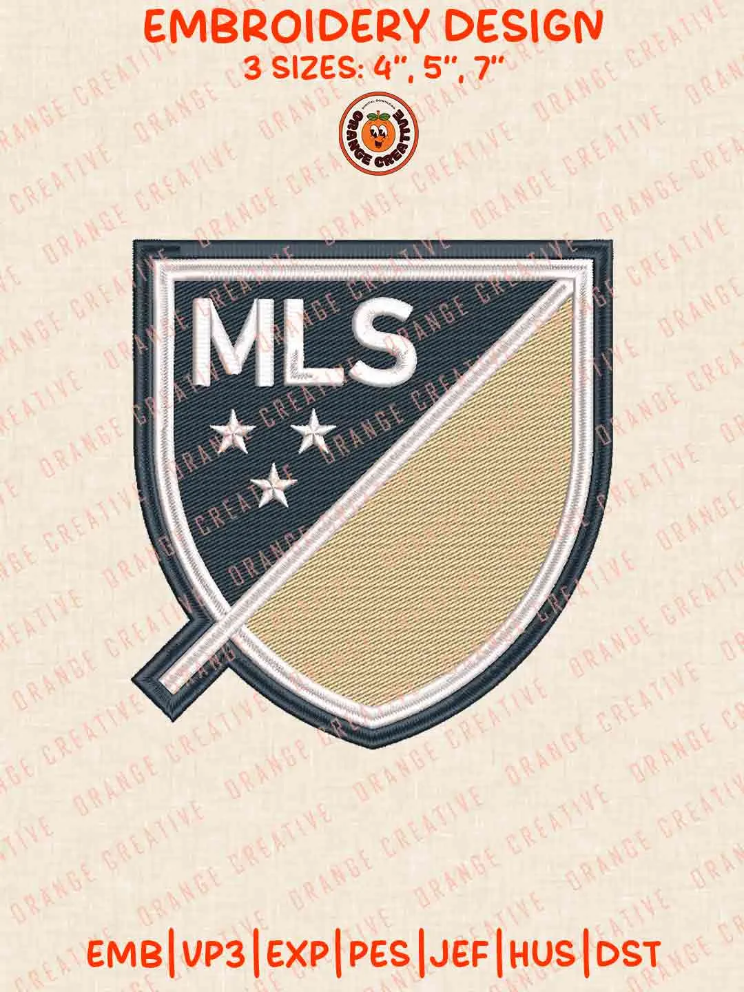 Philadelphia Union MLS Logo Embroidery Files, Philadelphia Union Embroidery Designs, League Soccer Machine Embroidery Files, MLS Philadelphia Union Logo Machine Embroidery, 3 sizes, Digital Download