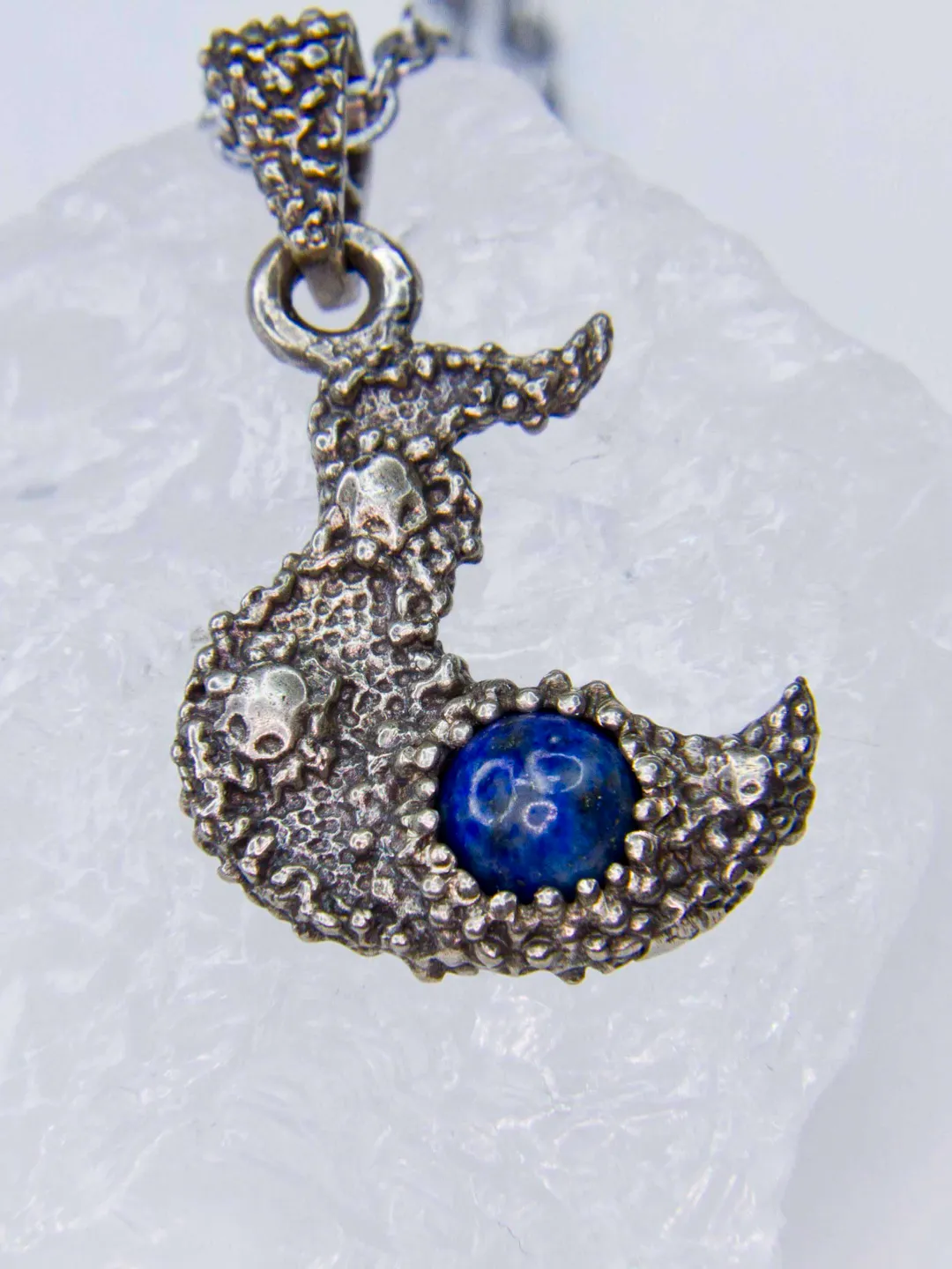 Handcrafted Tzeentch Symbol Pendant (German Silver CuNiZn)