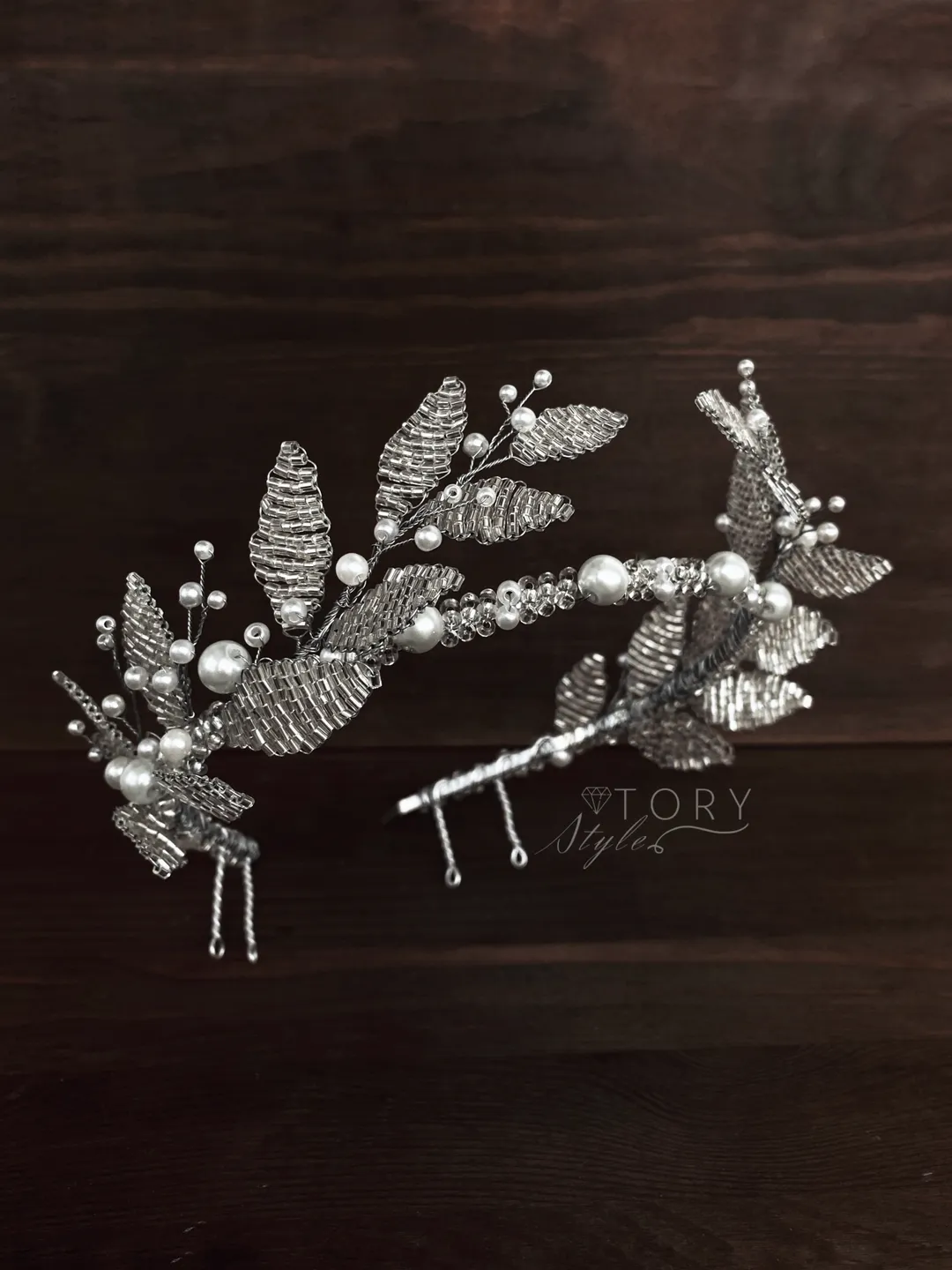 Silver Greek tiara, Gold Greek tiara, bridal gold tiara, Wedding crown, Wedding greek crown, leaf headpiece, Gold leaf crown, Gold headpiece, silver leaf tiara