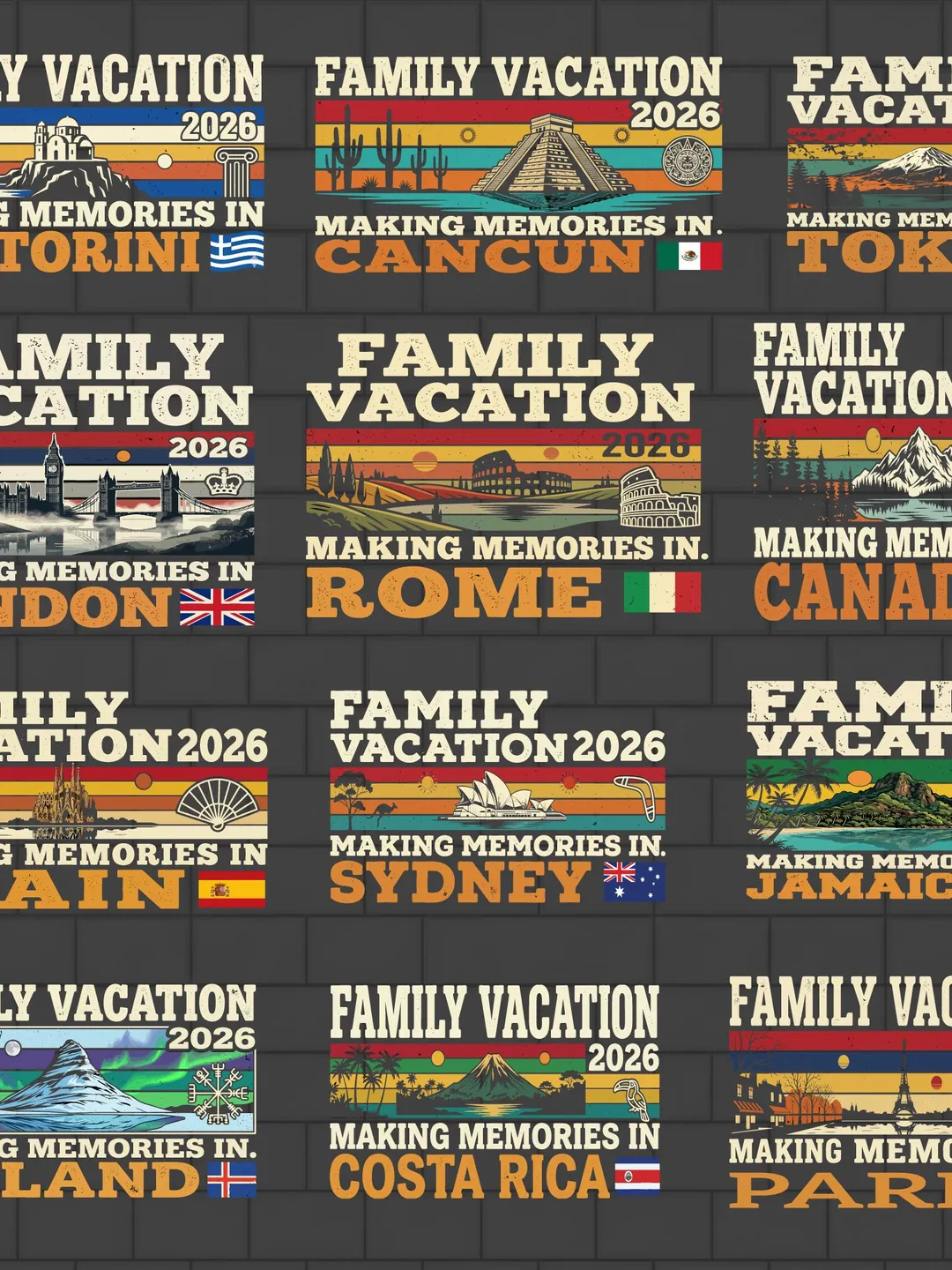 Family Vacation 2026 Making Memories In Canada PNG Summer Trip Travel ...