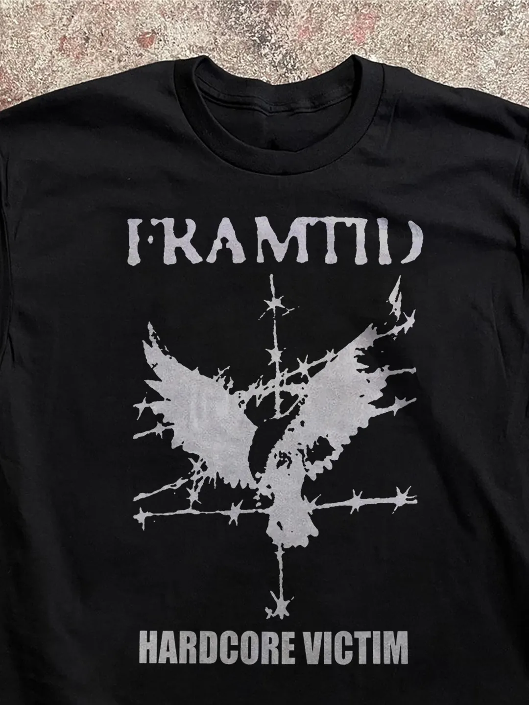 Framtid Crust Punk T-Shirt Hardcore Victim Japan D-Beat Tee